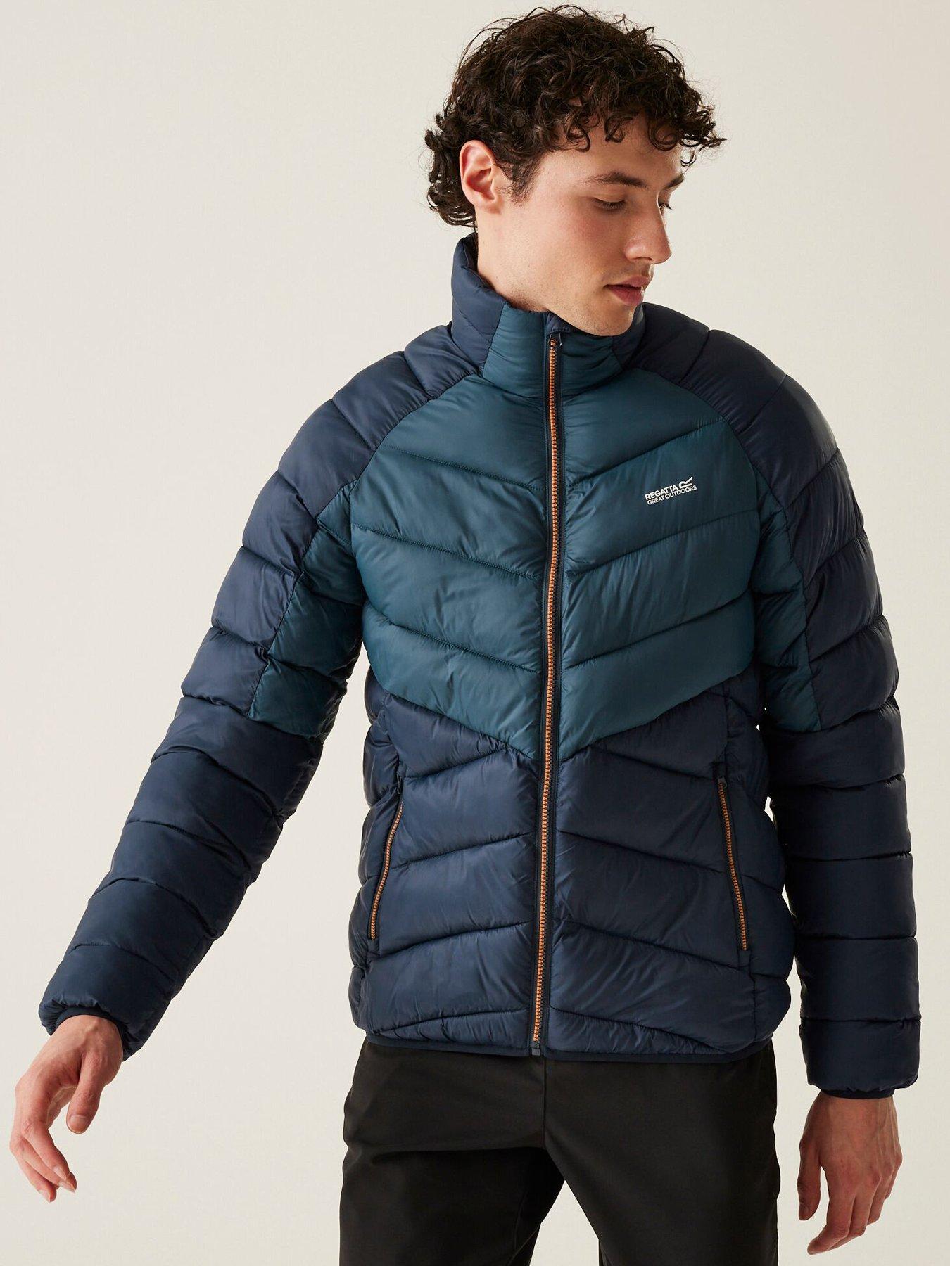 Image of Regatta Mens Dalent Baffled/Quilted Jacket-NAVY