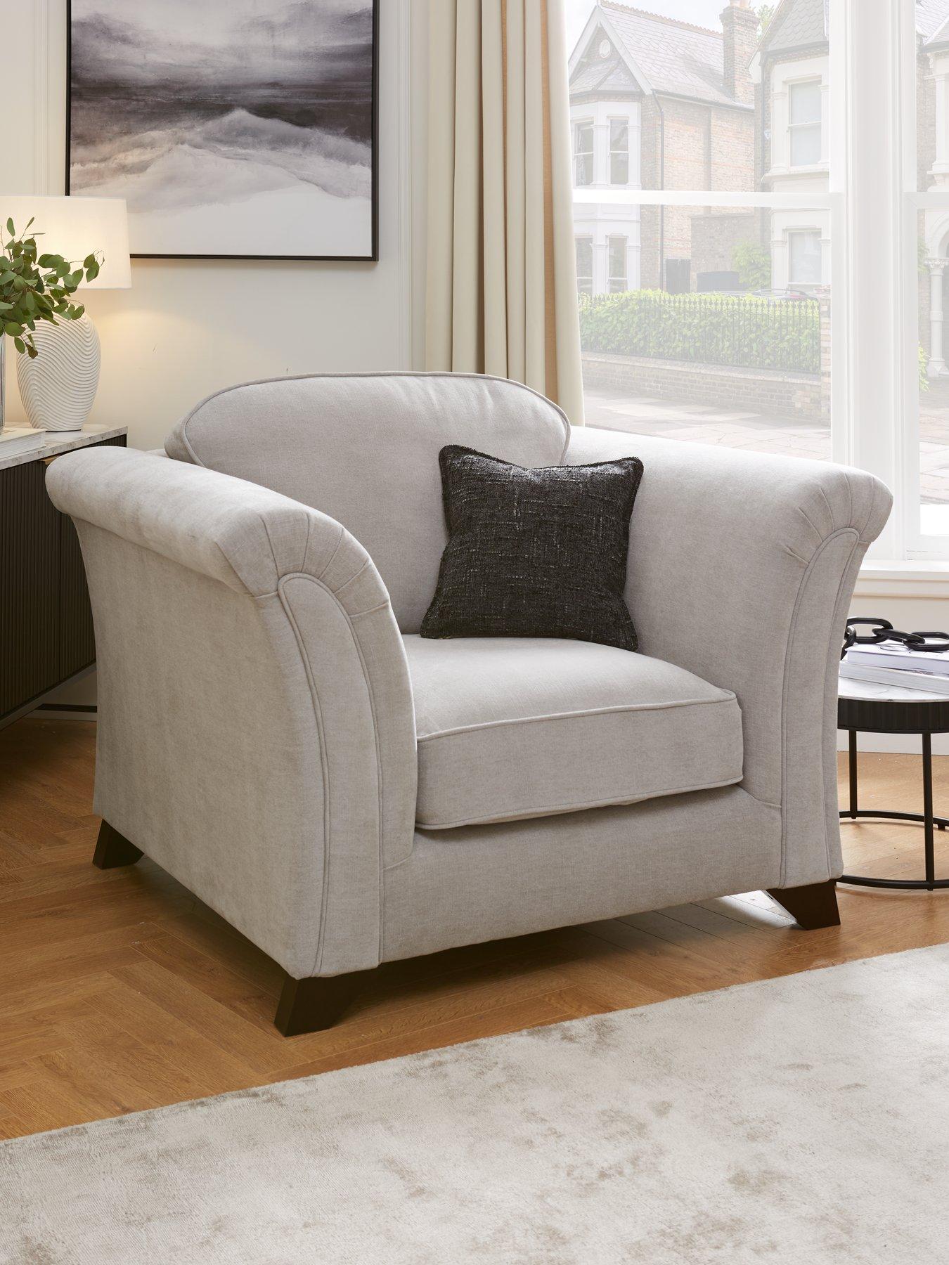 Image of Very Home Vienna Fabric Armchair