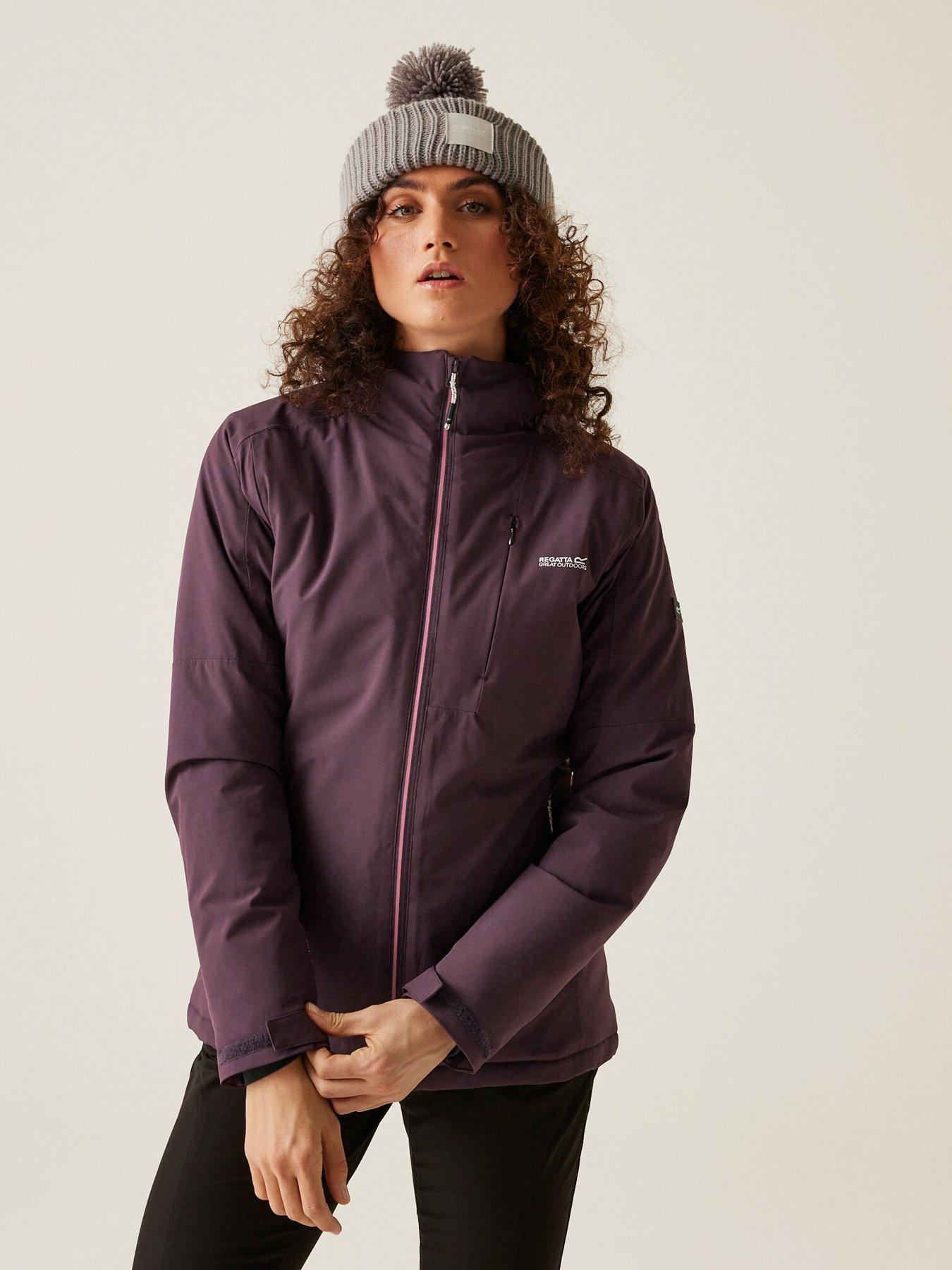 regatta-womens-waterproof-insulated-jacket-plum