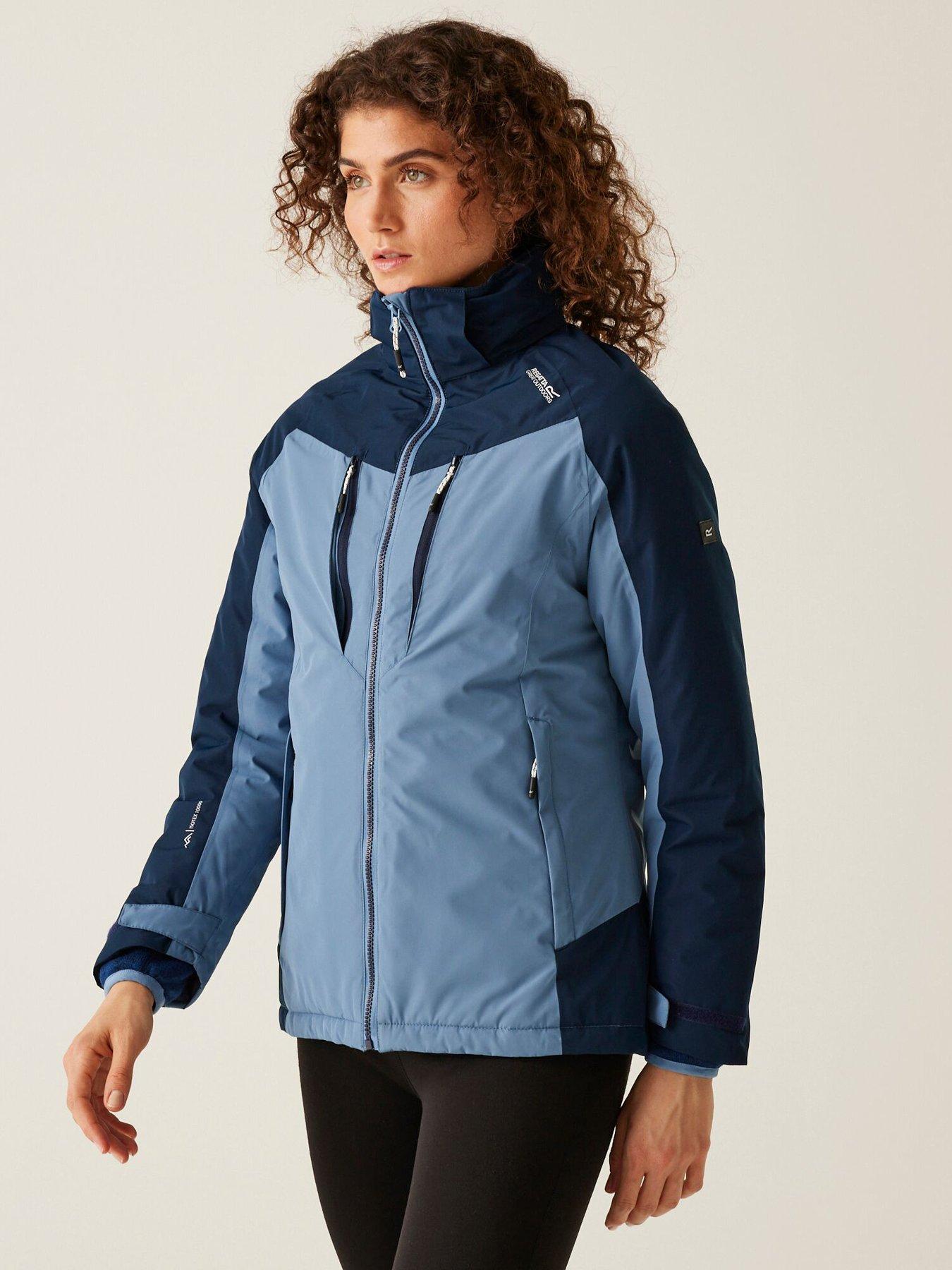 undefined Womens CalderdaleII Waterproof Insulated Jacket-NAVY