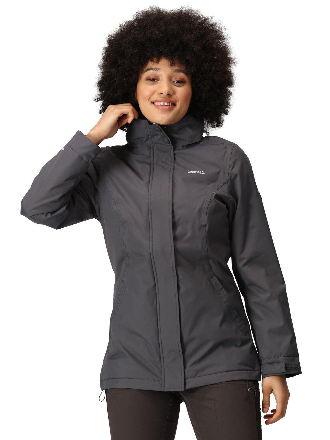 undefined Womens Blanchet II Waterproof Insulated Jacket-GREY