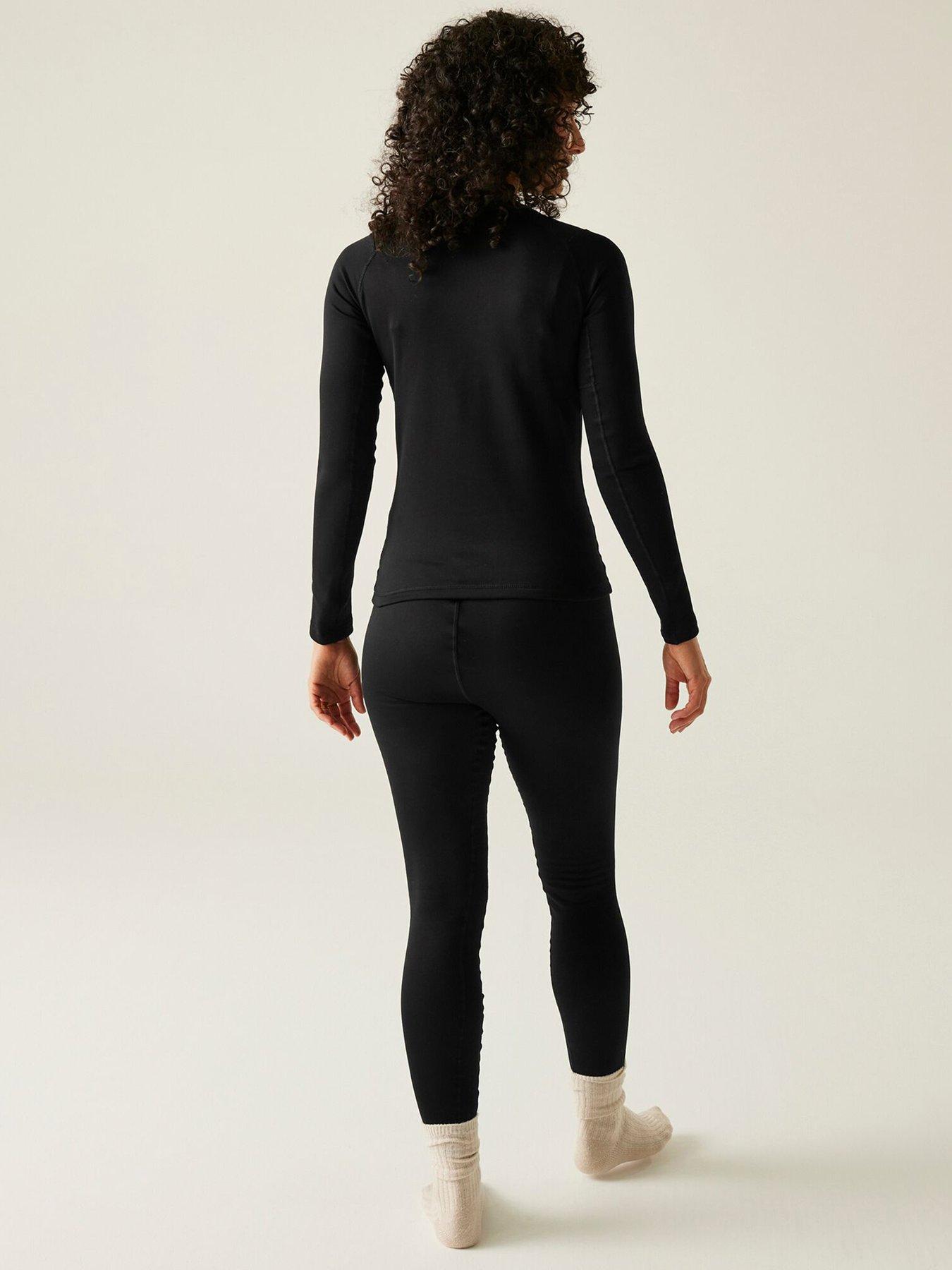 Image 2 of 5 of Regatta Womens Thermal Baselayer Set -Black