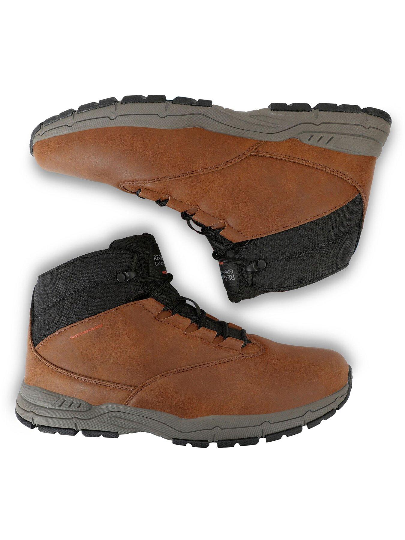 Mens Denison Walking Boots BROWN