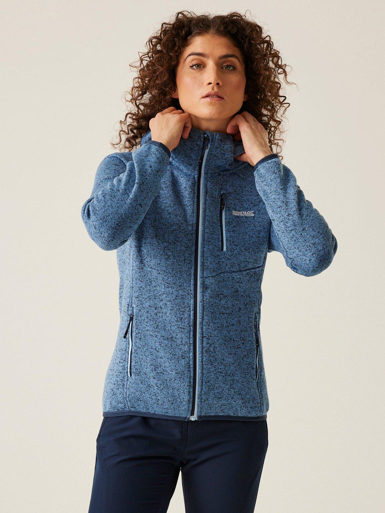 regatta-womens-hooded-newhill-fleece-blue