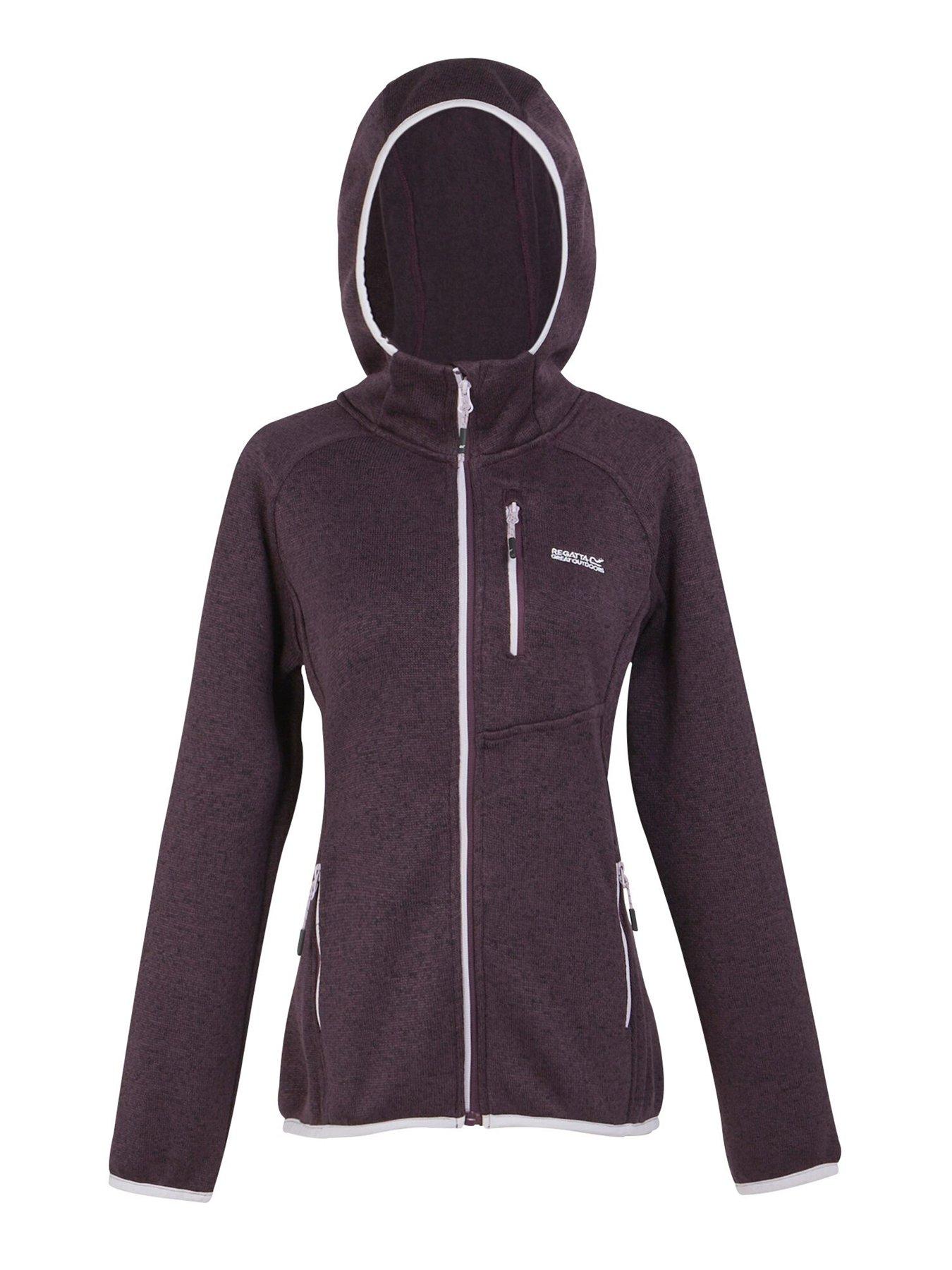 regatta-womens-hooded-newhill-fleece-plumdetail