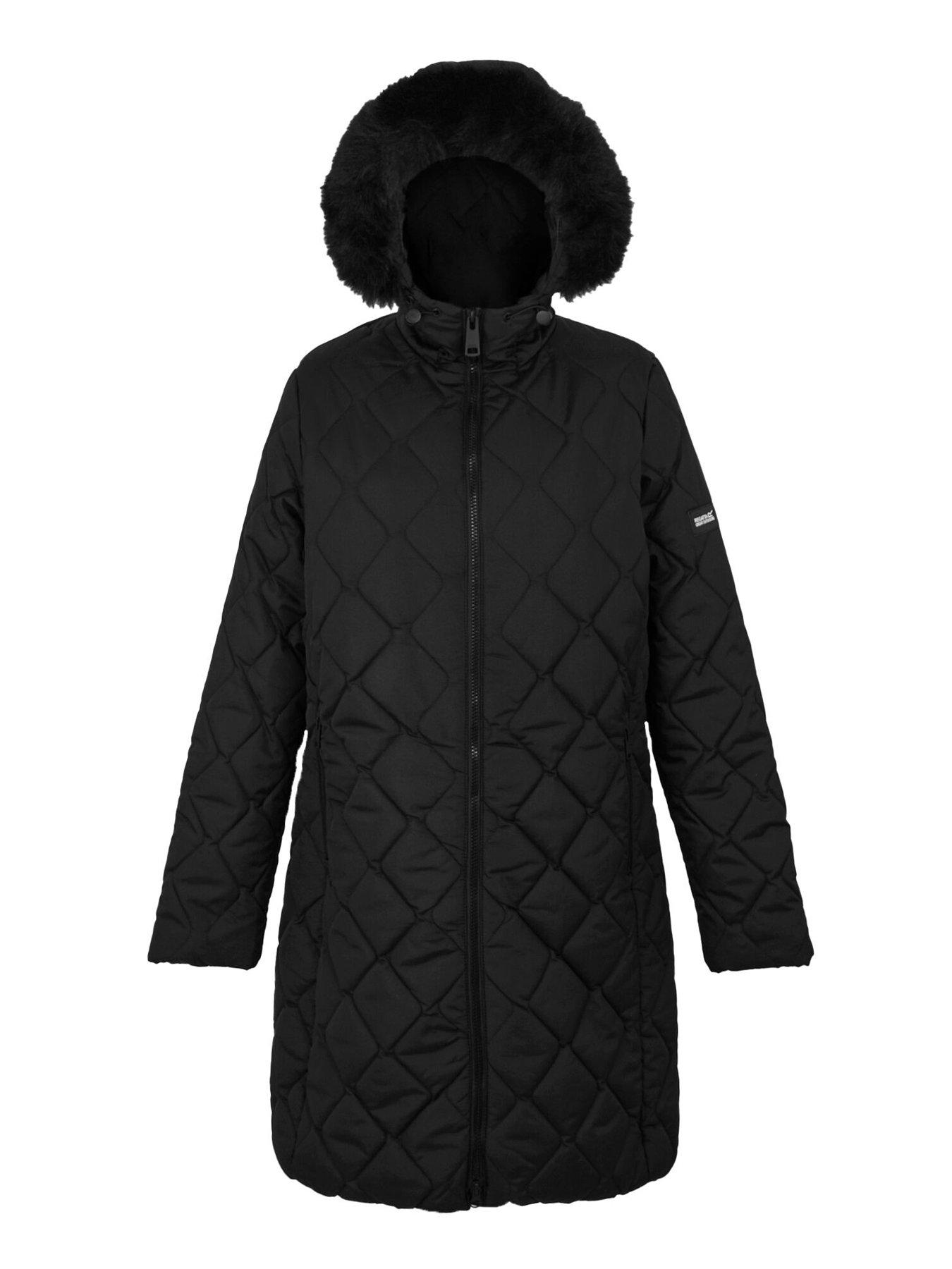 Regatta Womens Fritha III Baffled/Quilted Jacket-Black Very Ireland