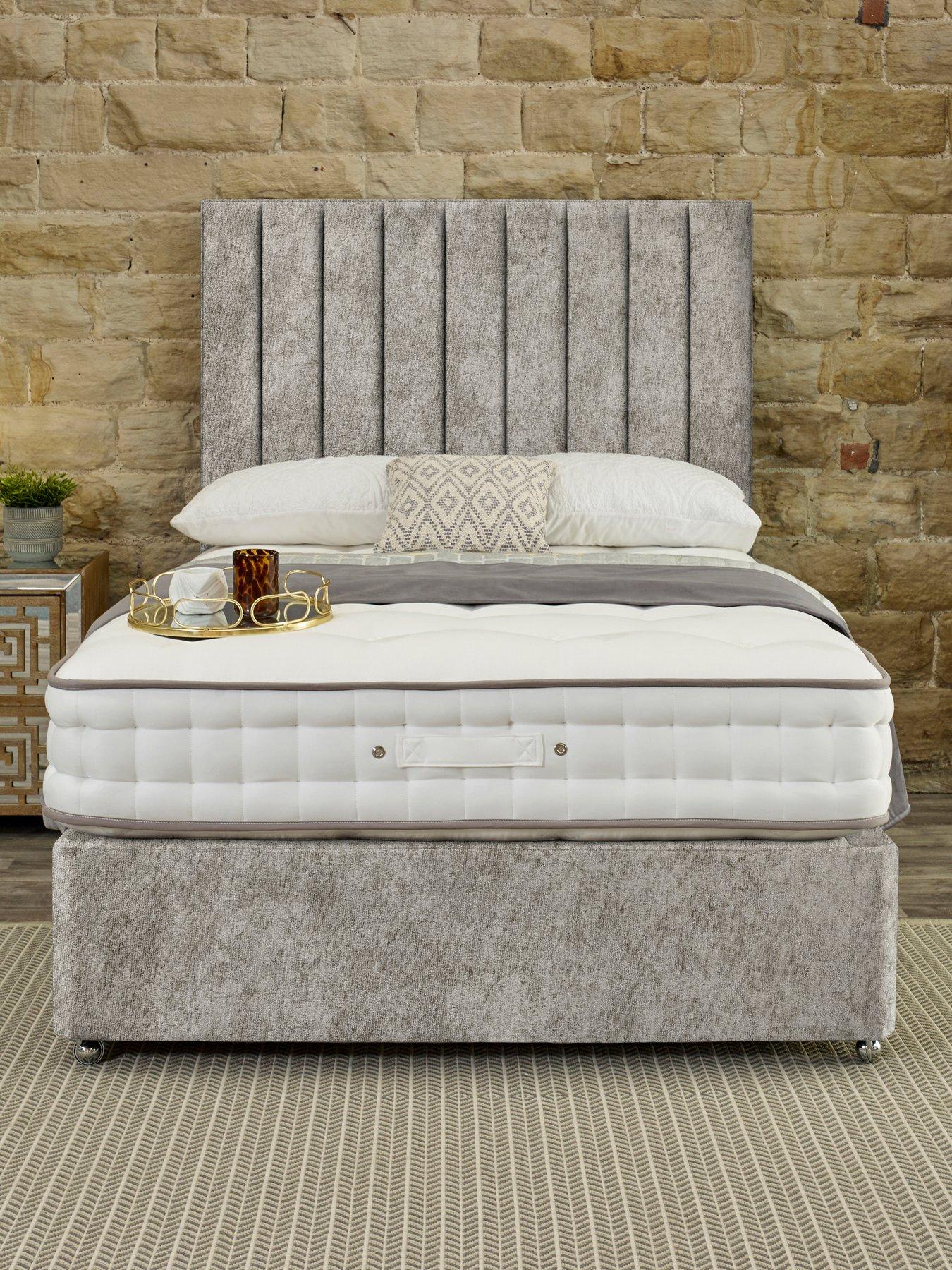 shire-beds-signature-1000-pocket-mattress-and-upholstered-divan-base-bed-set-headboard-sold-separatelynbsp--fscreg-certified