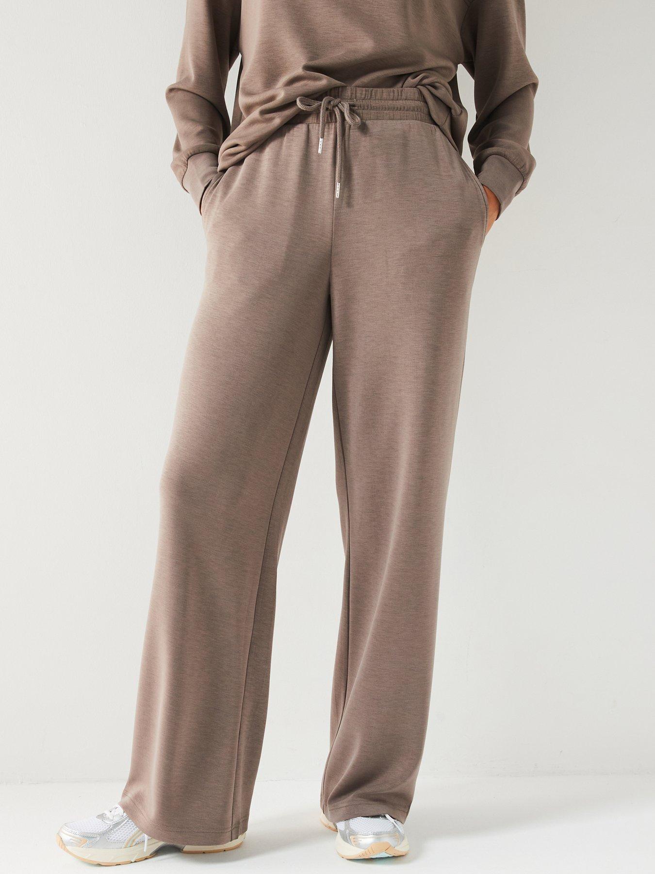 v-by-very-matching-modal-wide-leg-jogger-brown