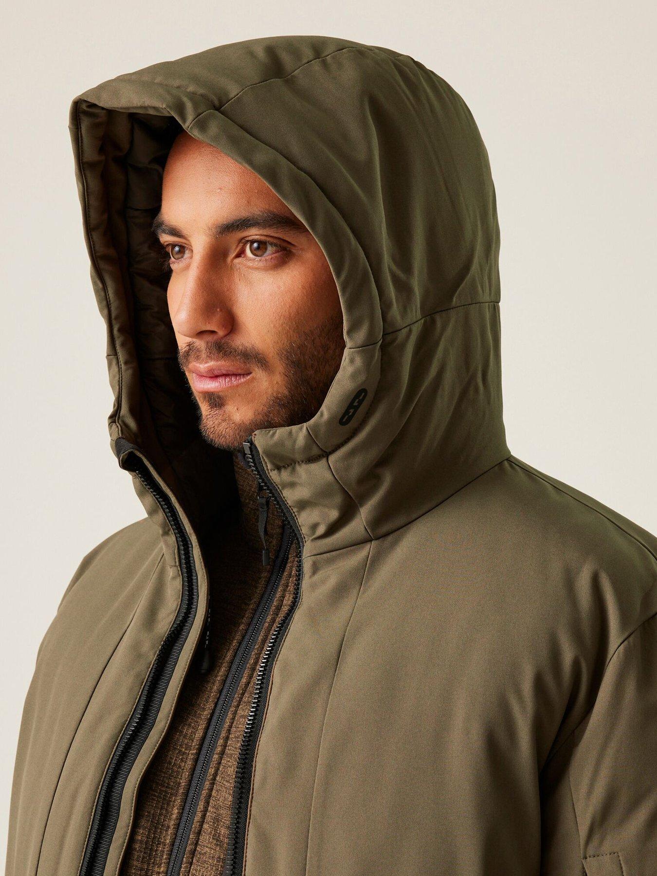 Regatta Mens Dallymoore Baffled/Quilted Jacket-KHAKI Very Ireland