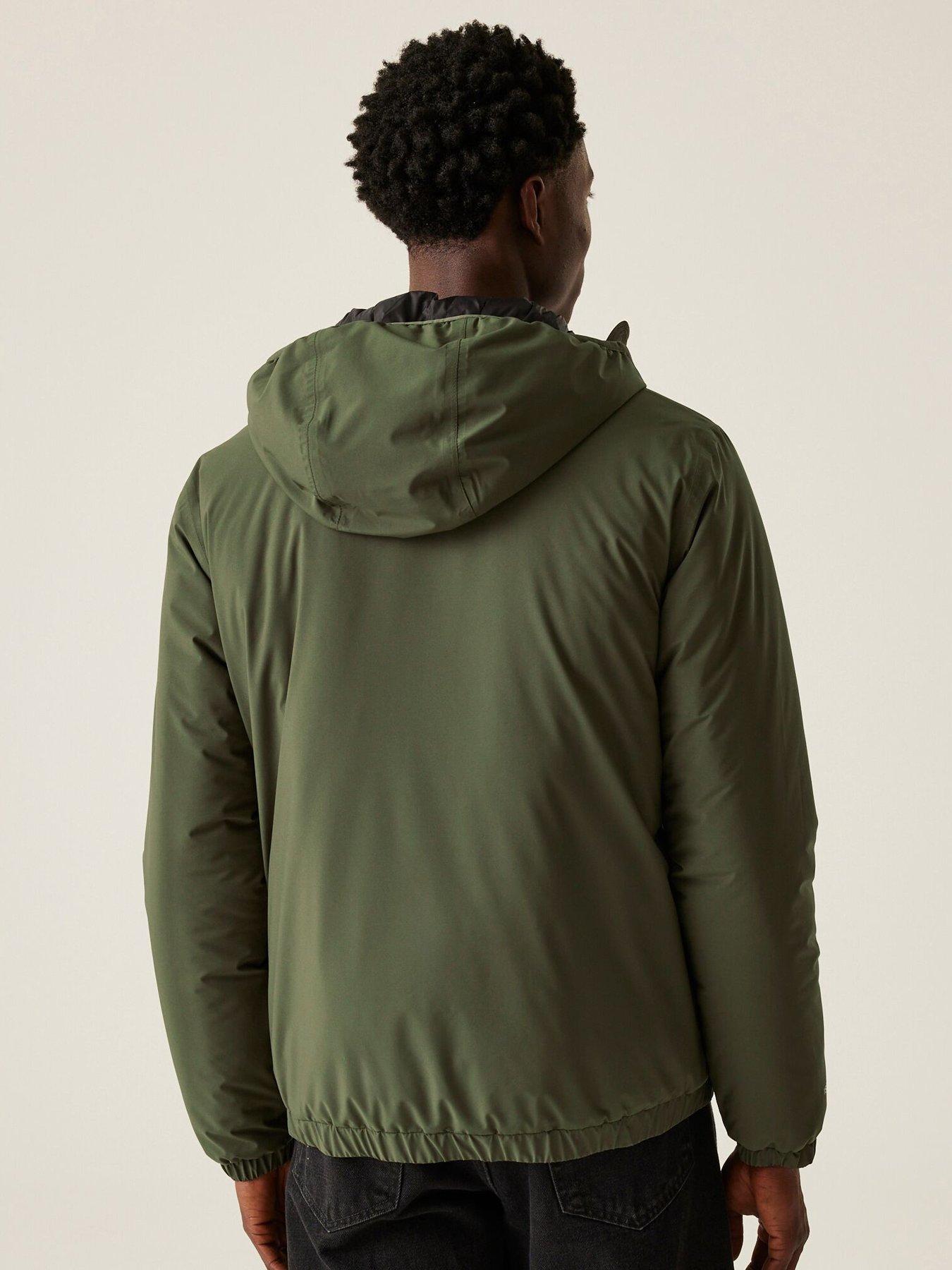 Khaki pullover jacket sale