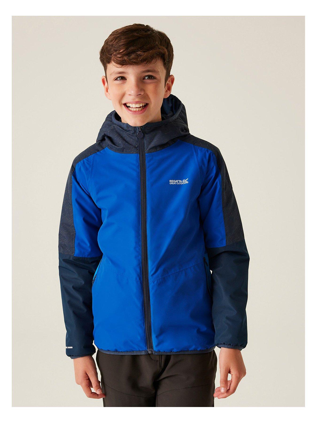 regatta-kids-volcanics-reflective-viii-waterproof-insulated-jacket--navy