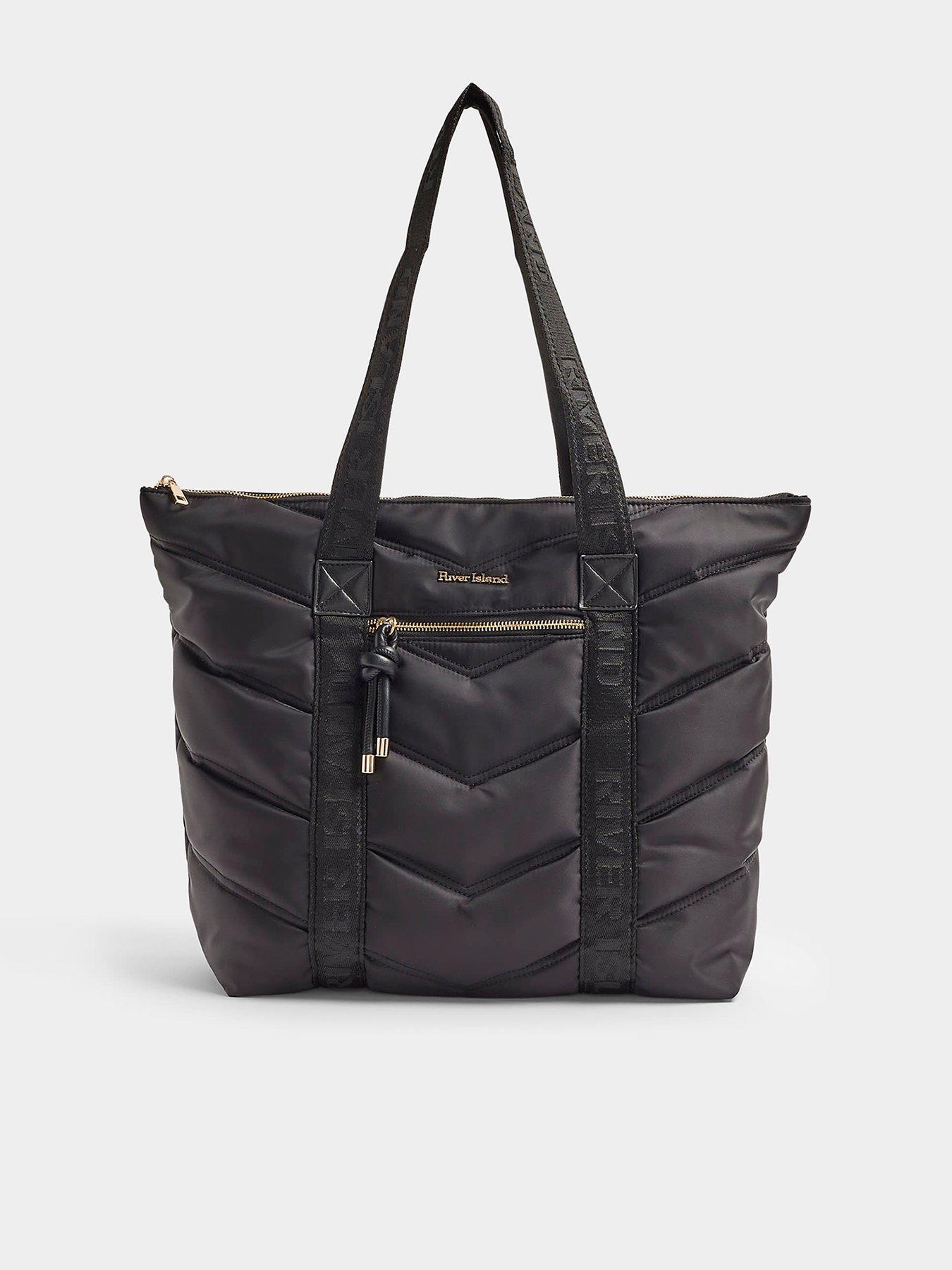 river-island-quilted-webbing-shopper-black