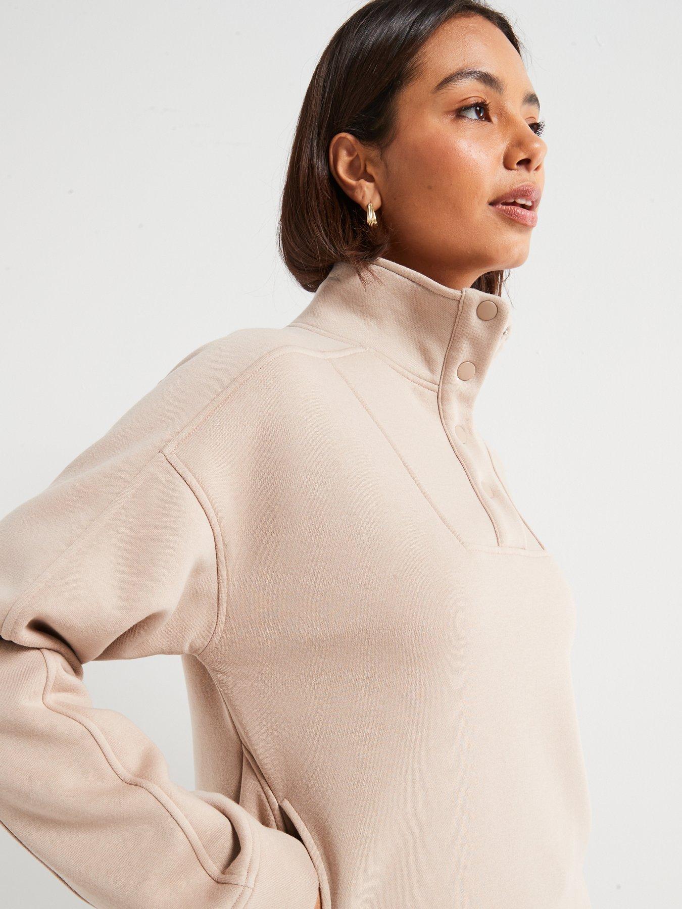 v-by-very-popper-front-sweat-top-browndetail