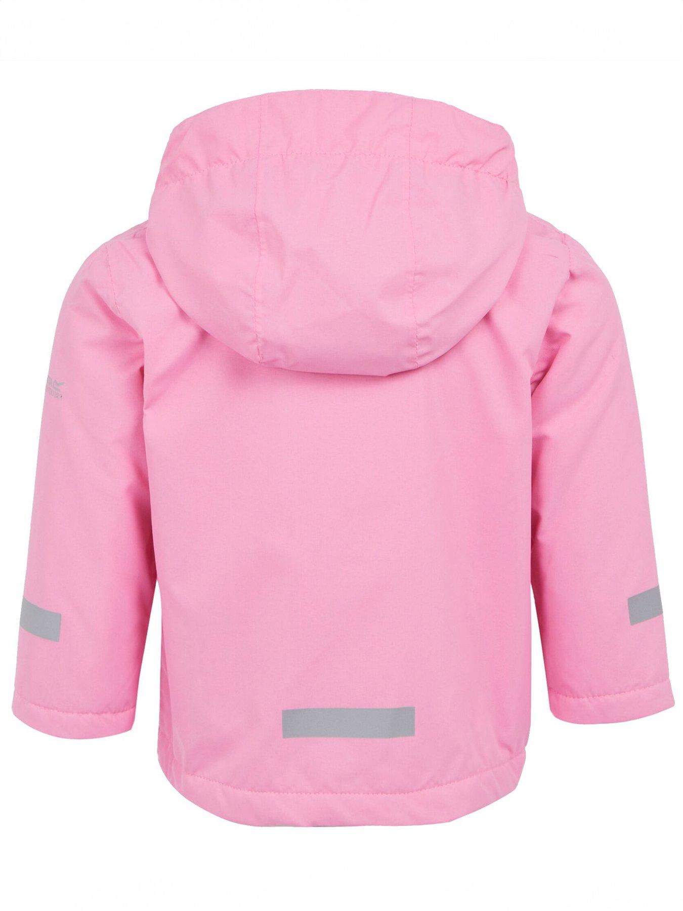 regatta-kids-animal-rainy-day-jacket-waterproof-insulated-jacket-luna-the-unicorn-pinkdetail