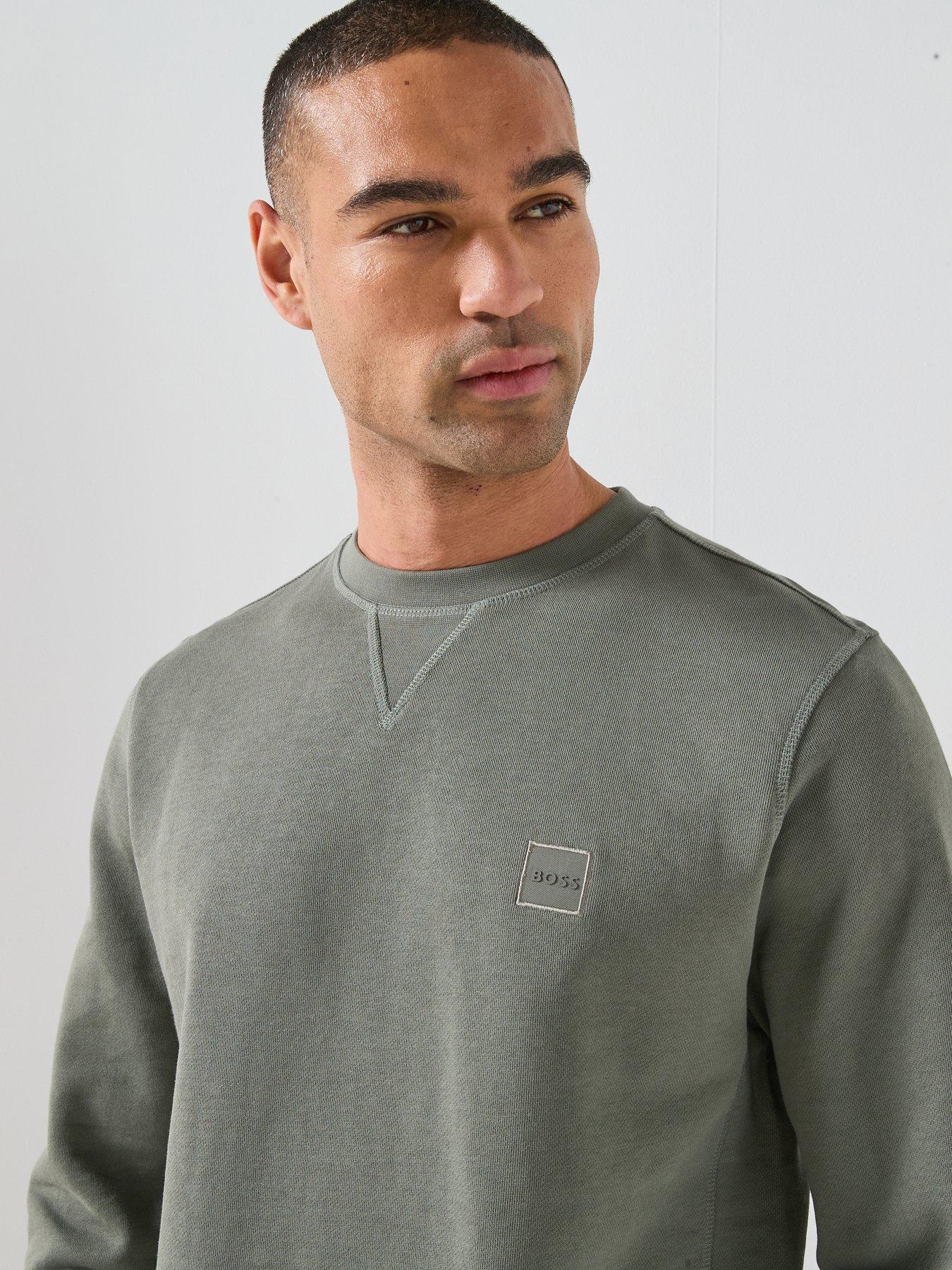 boss-boss-westart-tonal-logo-crew-sweat-greyoutfit