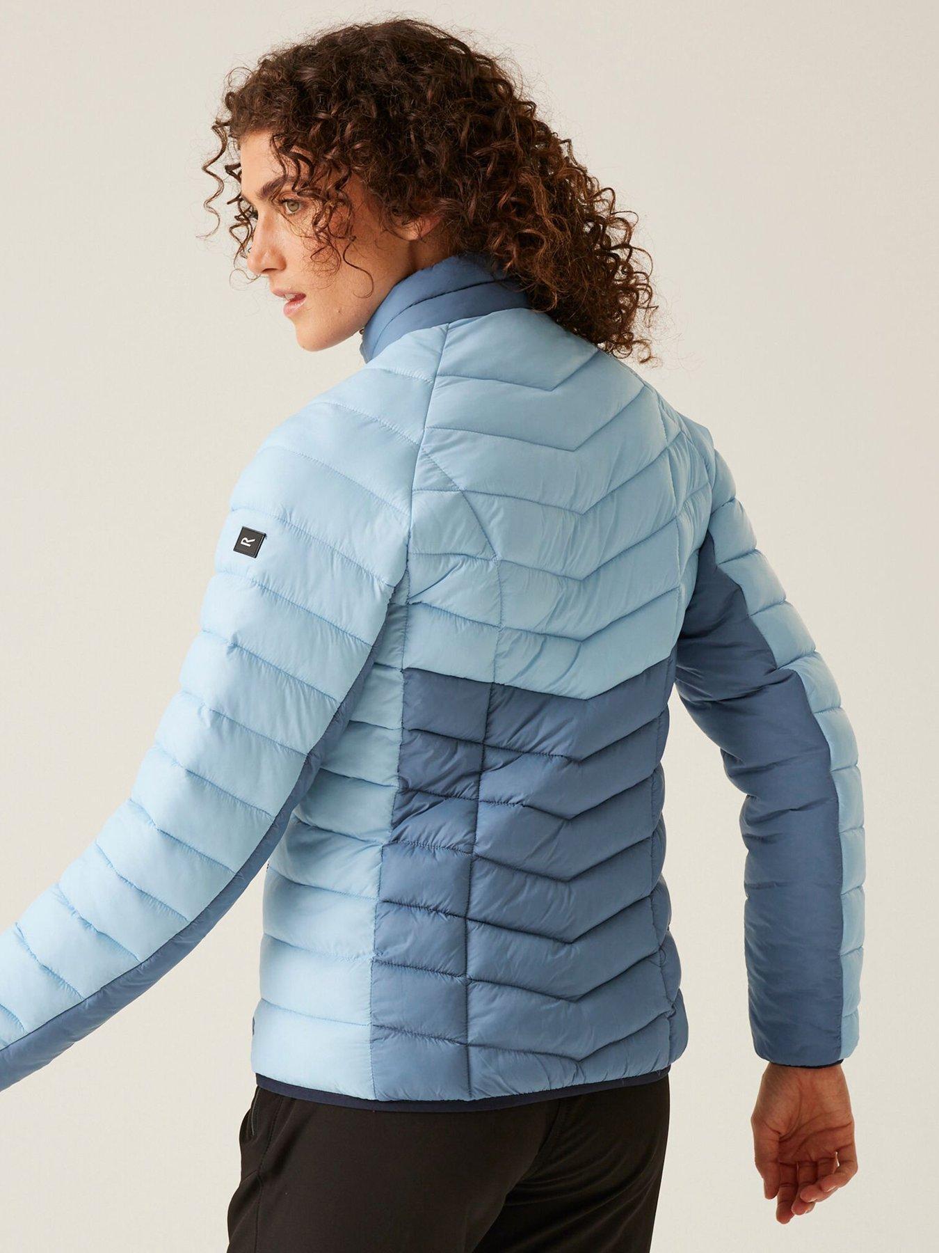 Image 2 of 6 of Regatta Womens Dalent Baffled/Quilted Jacket-BLUE