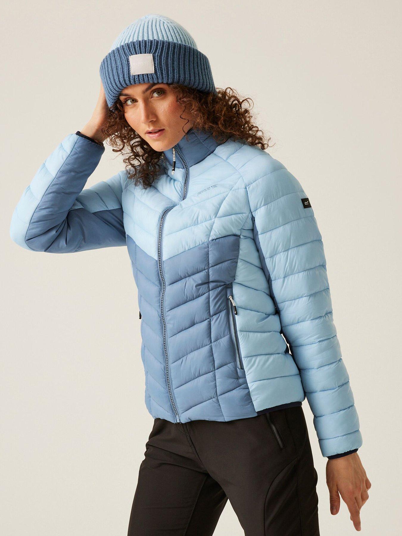 Image 3 of 6 of Regatta Womens Dalent Baffled/Quilted Jacket-BLUE
