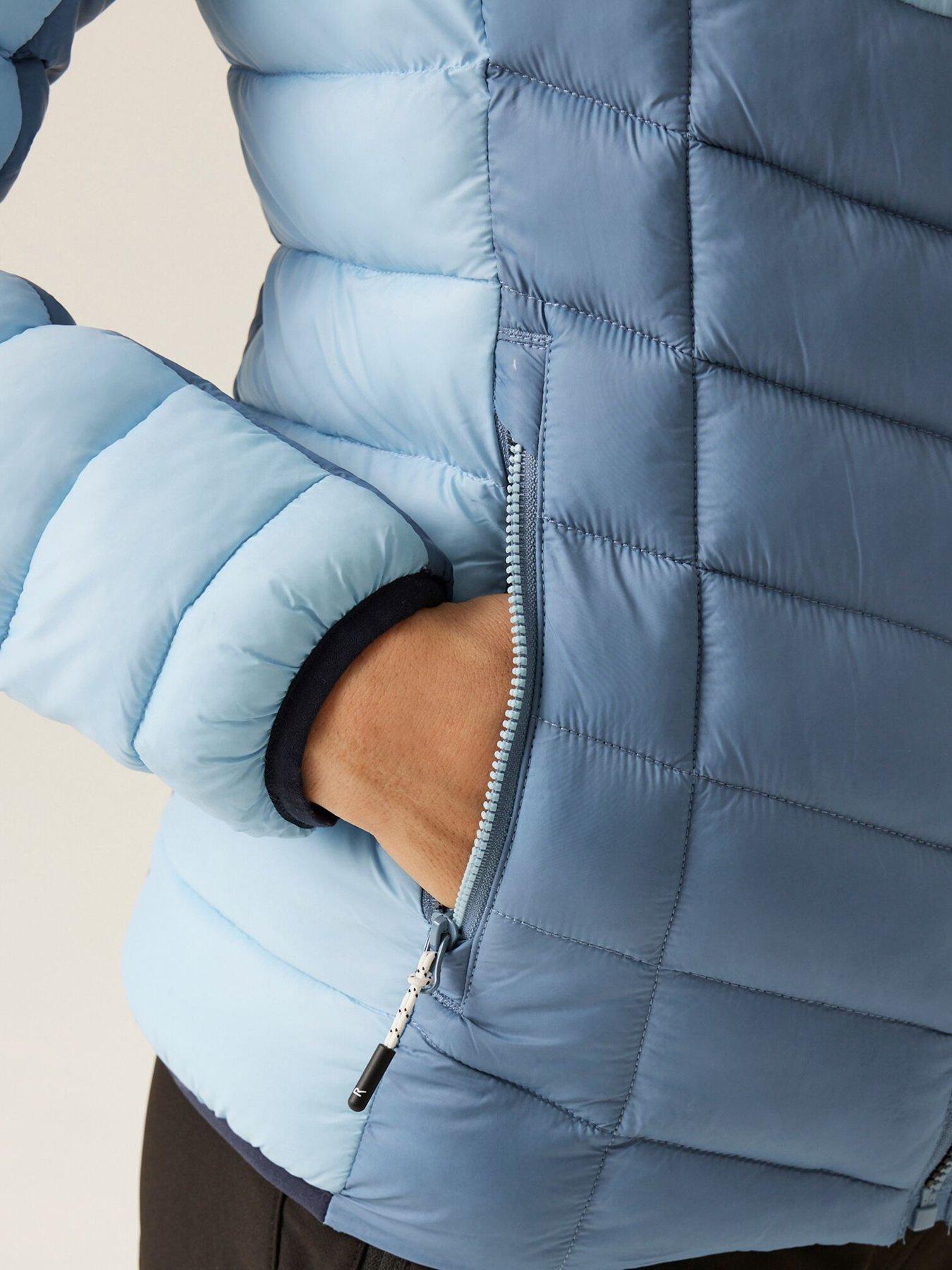 Image 4 of 6 of Regatta Womens Dalent Baffled/Quilted Jacket-BLUE
