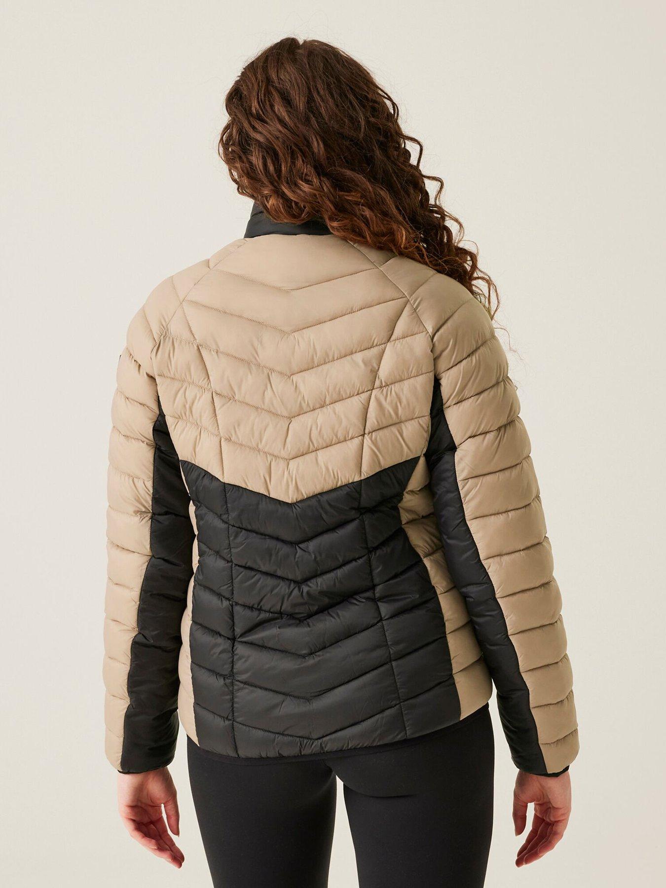 regatta-womens-dalent-baffledquilted-jacket-taupestillFront