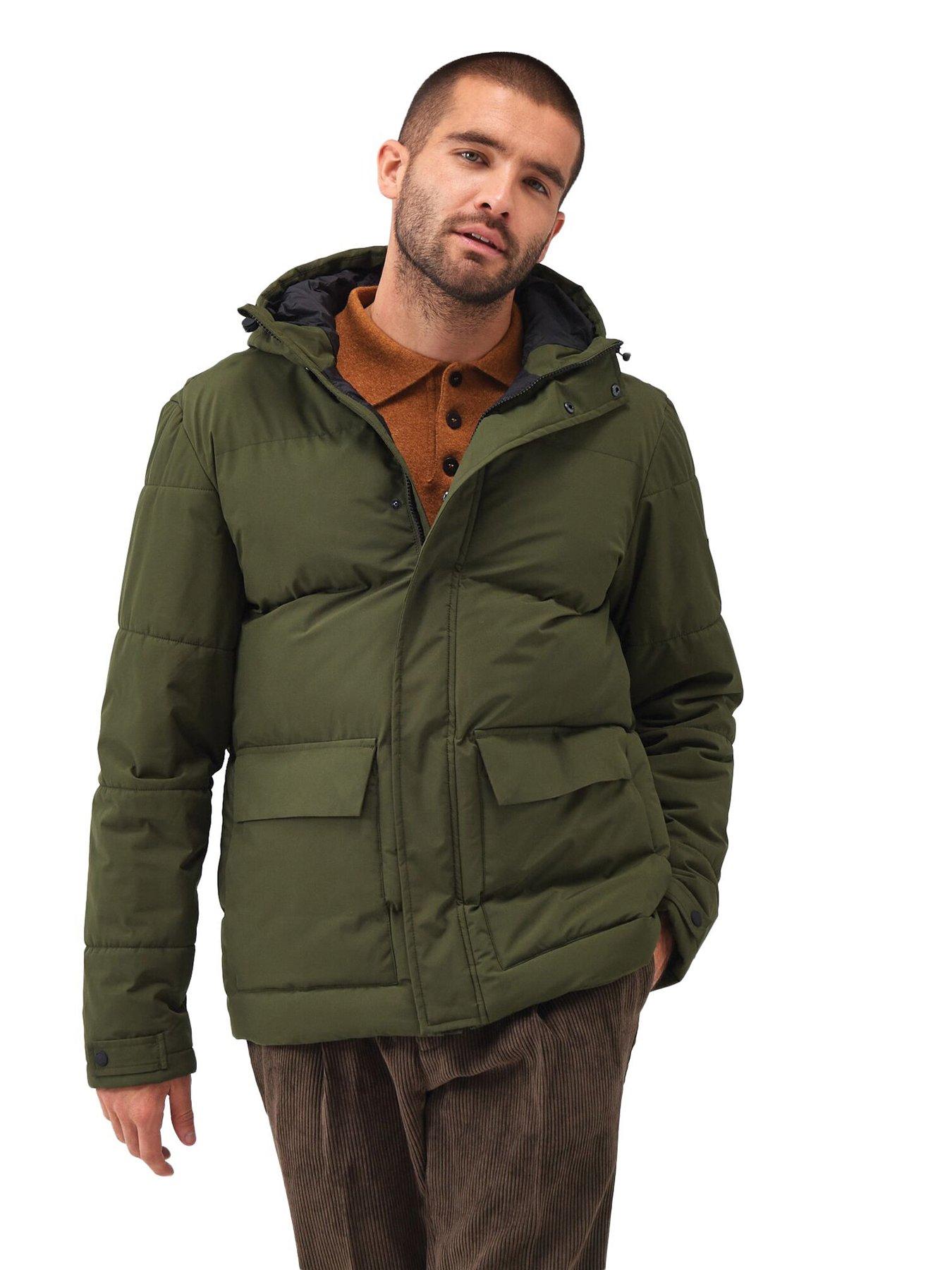 Image of Regatta Mens Falkner Baffled/Quilted Jacket-KHAKI