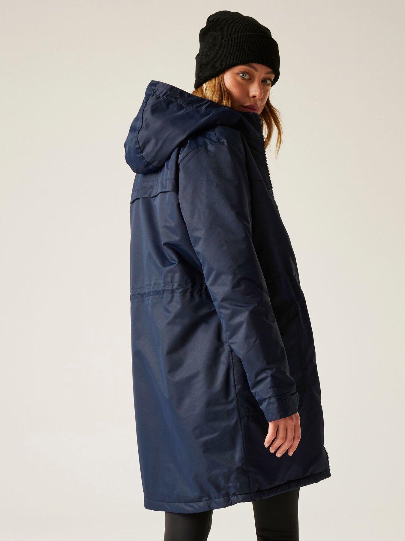 Regatta Womens Romine II Waterproof Insulated Jacket-NAVY Very