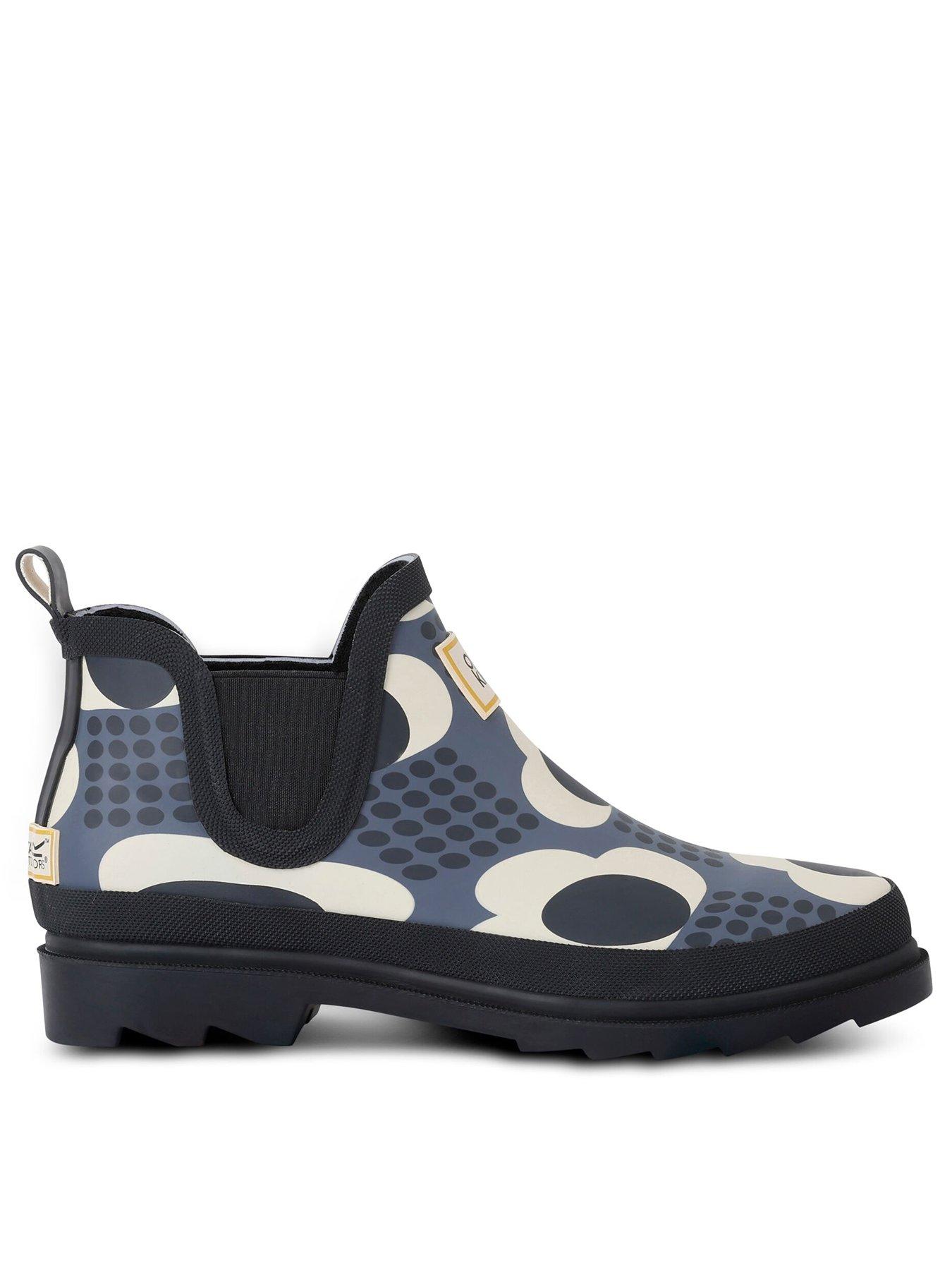 Image 1 of 6 of Regatta Womens Orla Kiely Welly Mid - Rain Cloud Print - Grey