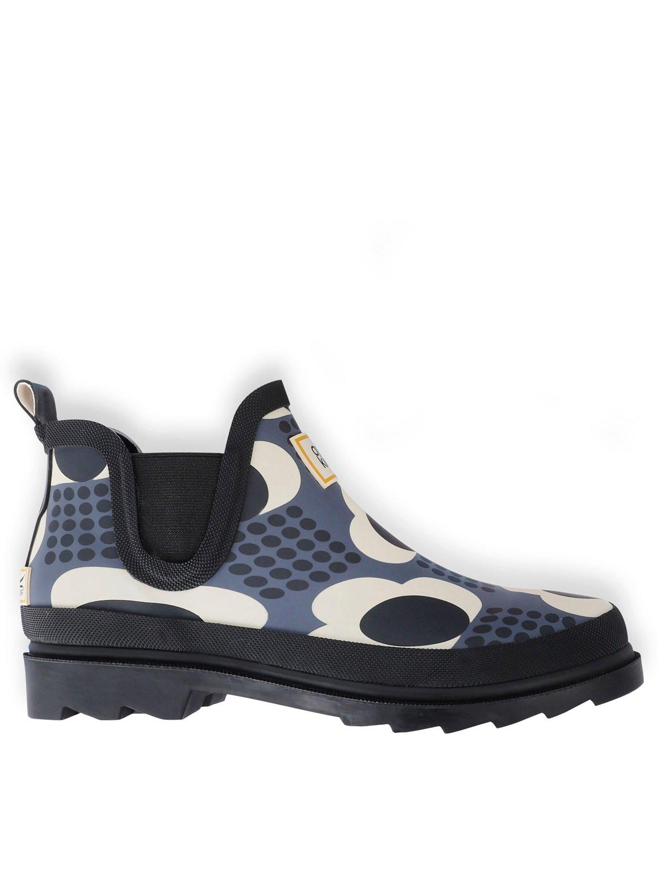 Image 3 of 6 of Regatta Womens Orla Kiely Welly Mid - Rain Cloud Print - Grey