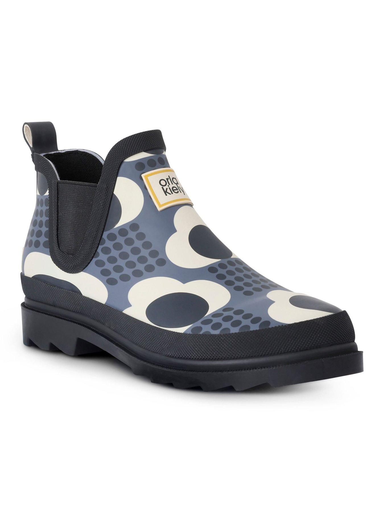 Image 6 of 6 of Regatta Womens Orla Kiely Welly Mid - Rain Cloud Print - Grey