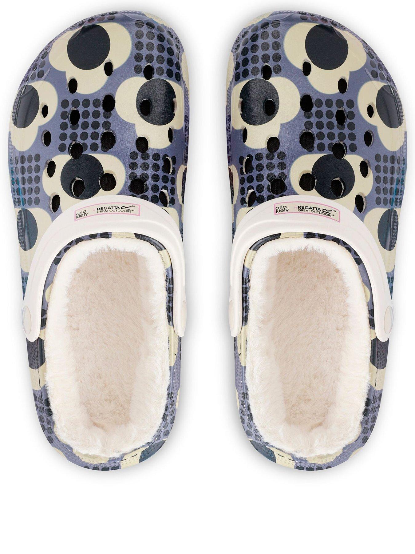 regatta-womens-orla-kiely-cosy-clog-rain-cloud-print-greystillFront