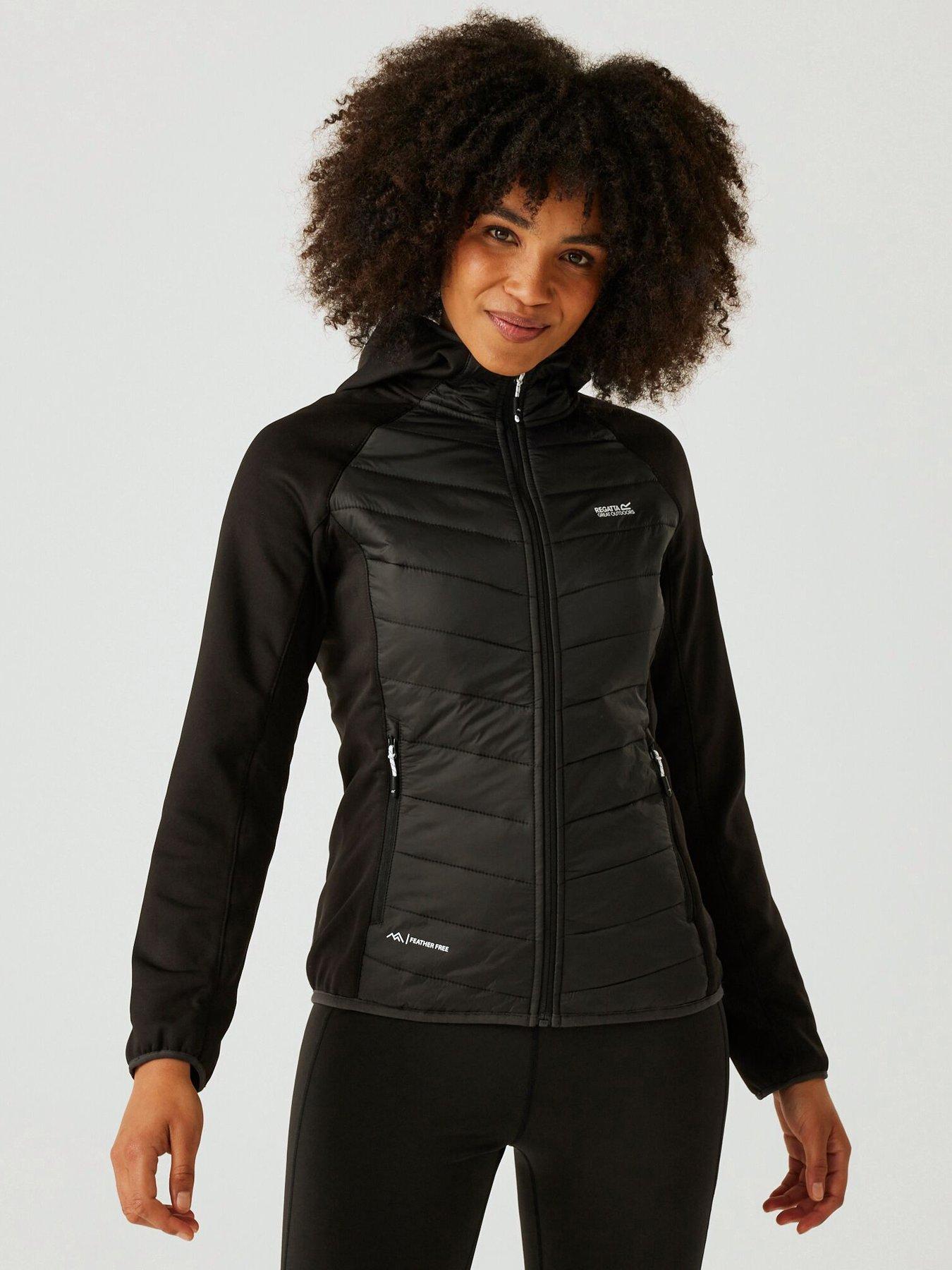 Regatta Womens Andreson VIII Baffled/Quilted Jacket-Black