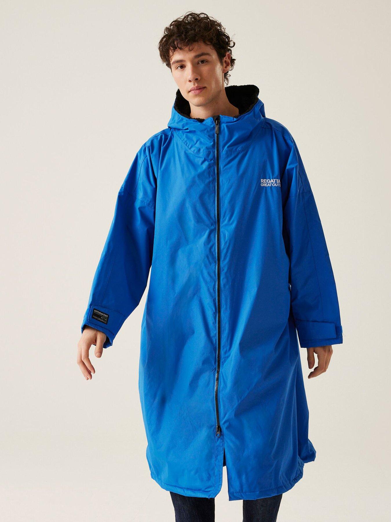 regatta-mens-adult-changing-robe-waterproof-shell-blue