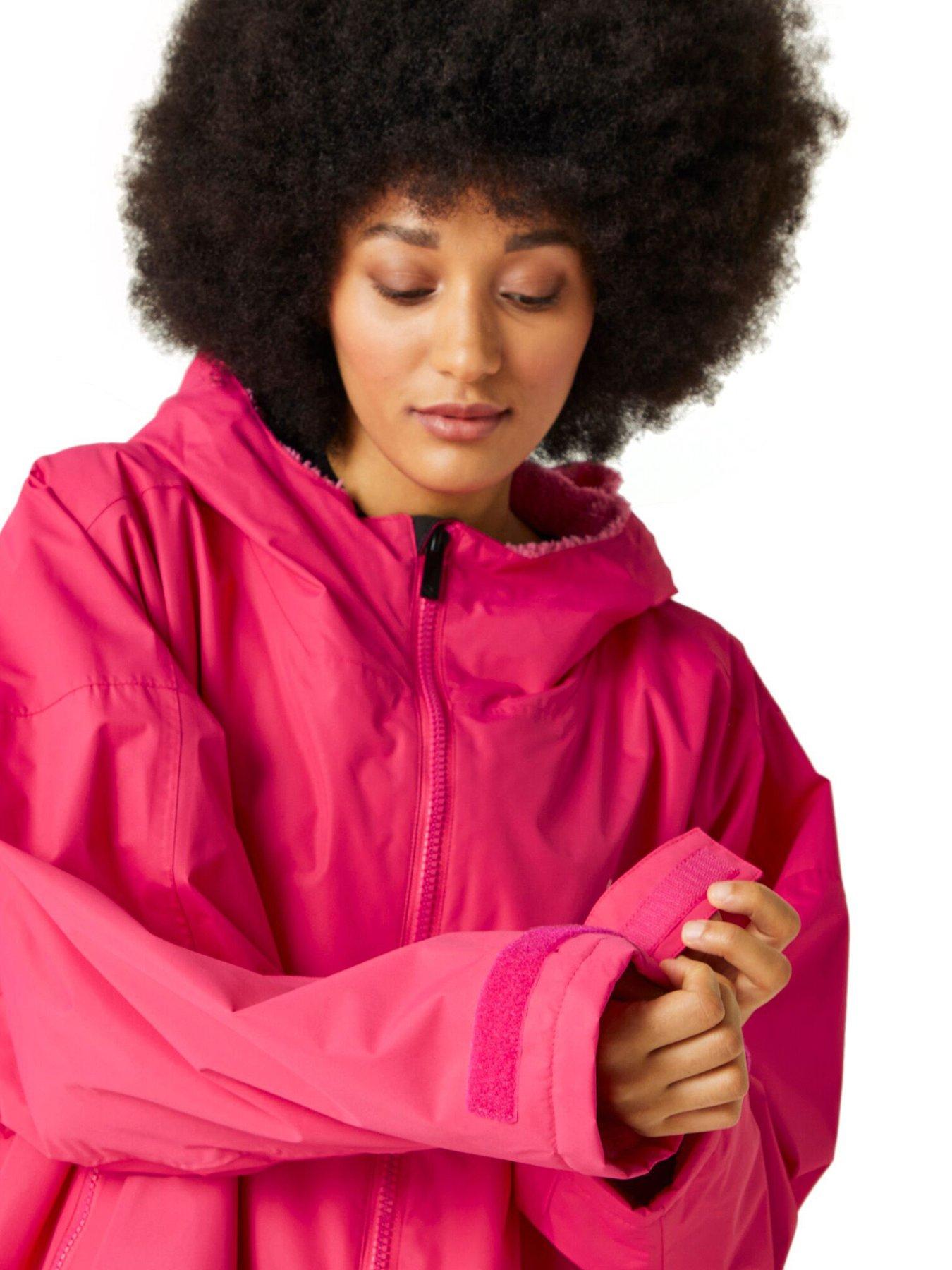 regatta-womens-adult-robe-waterproof-shell-pinkoutfit