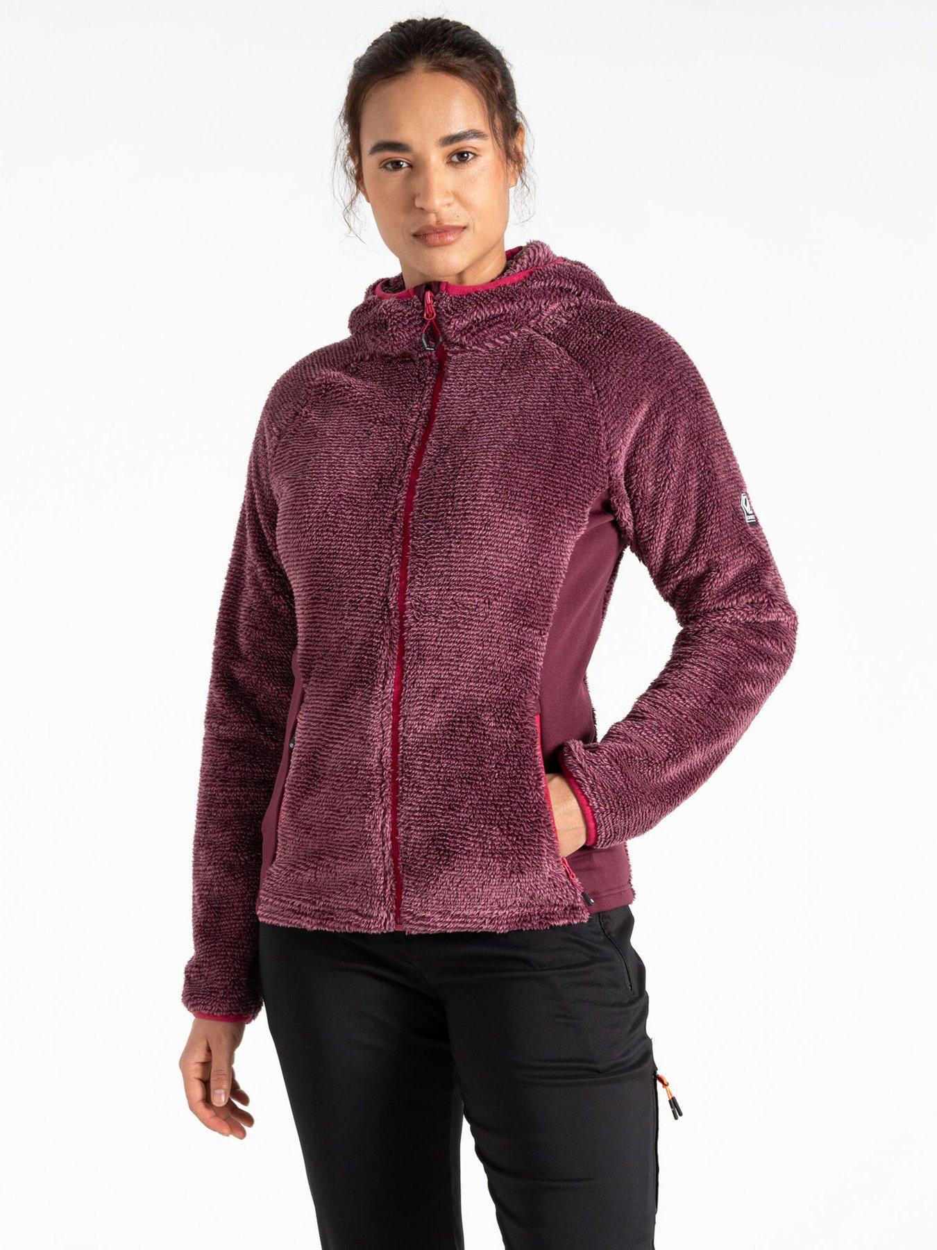 Image 1 of 6 of Dare 2b Womens Mountain torrek Pro midlayer Fleece- purple