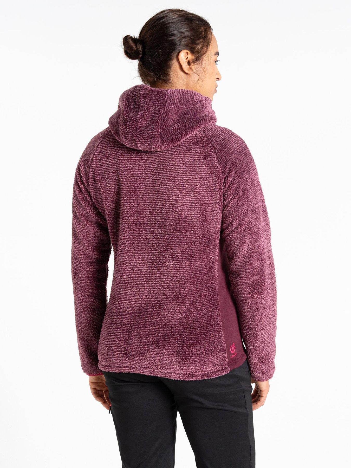 Image 2 of 6 of Dare 2b Womens Mountain torrek Pro midlayer Fleece- purple