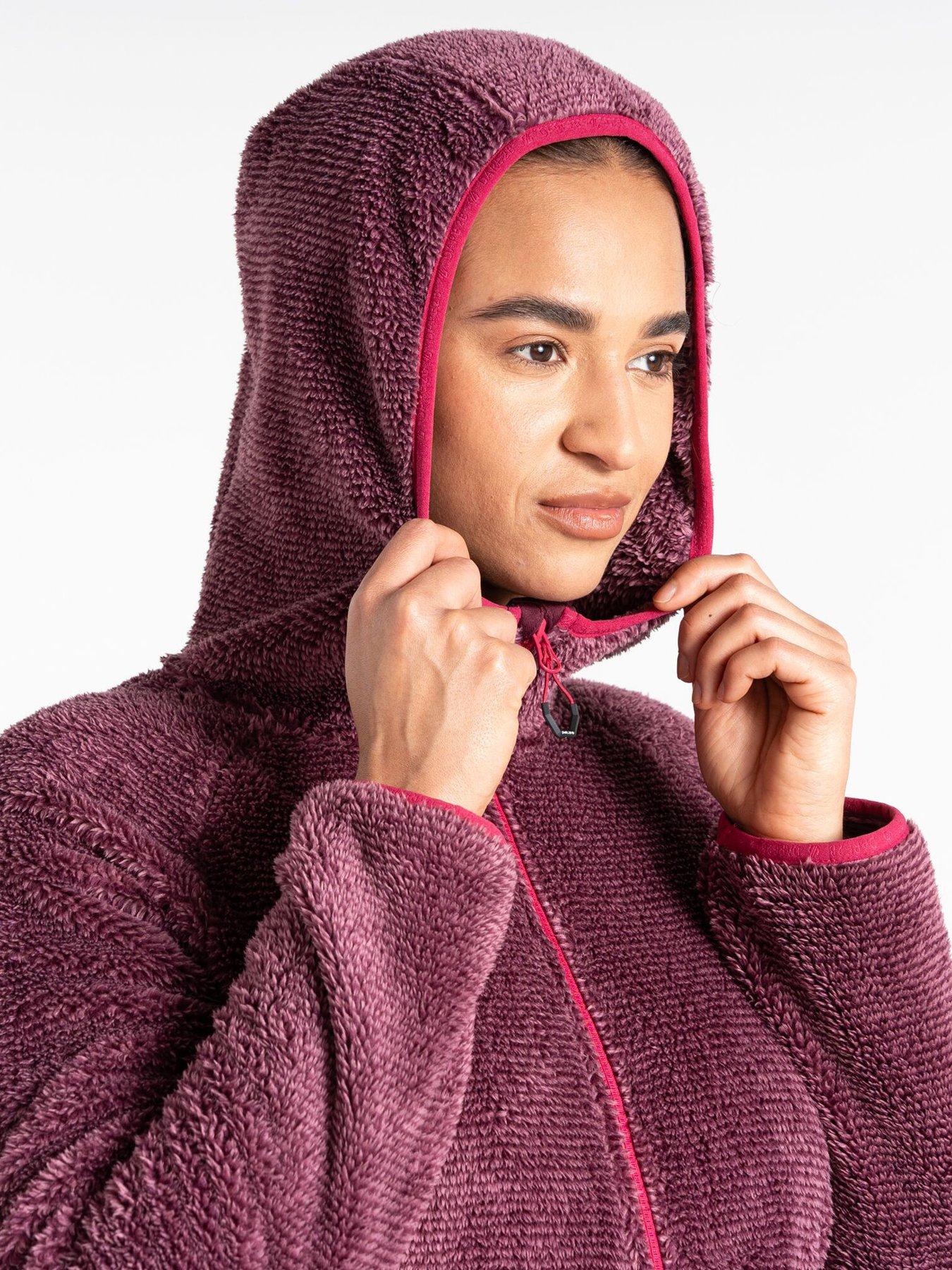 Image 4 of 6 of Dare 2b Womens Mountain torrek Pro midlayer Fleece- purple