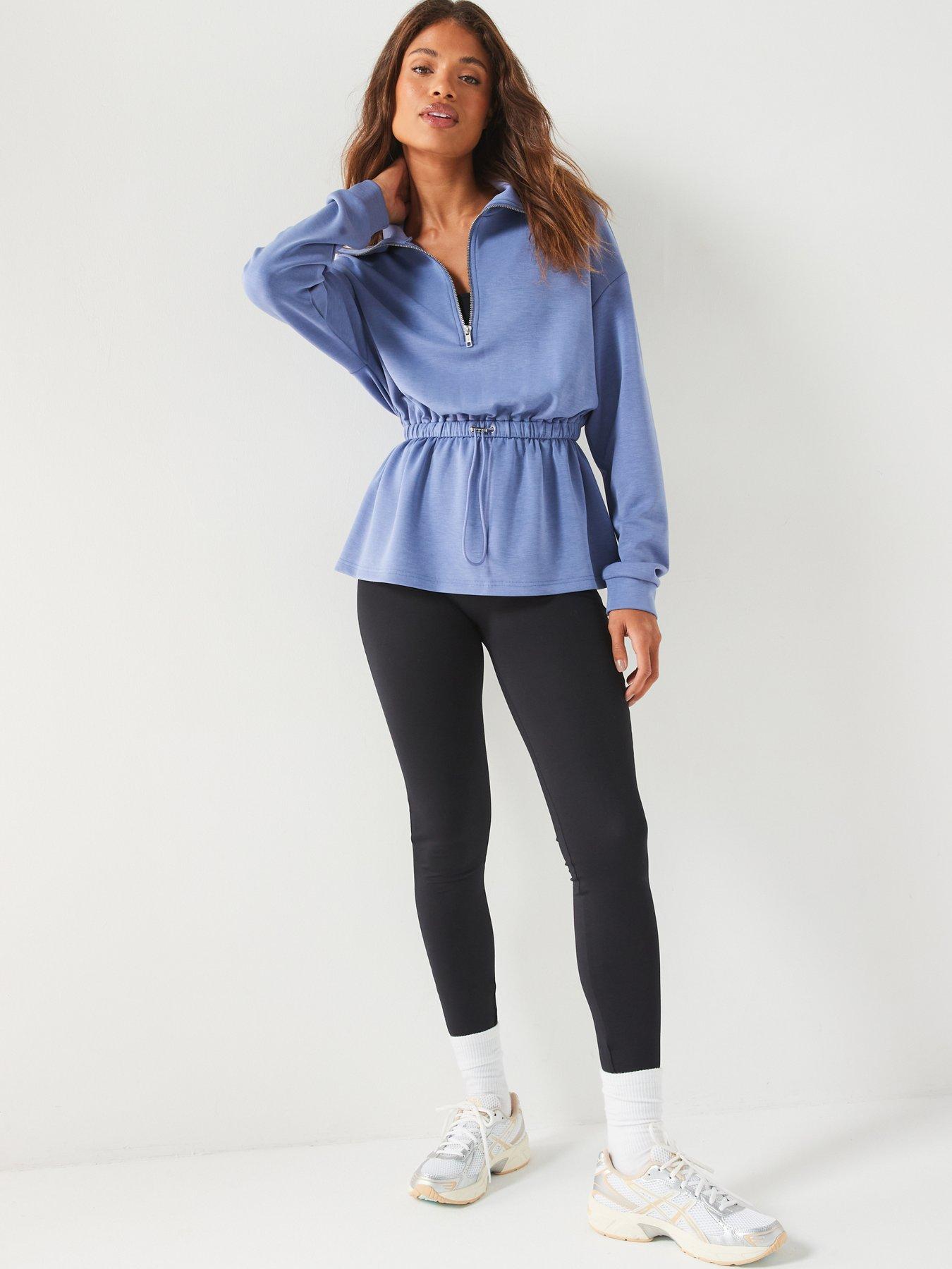 v-by-very-zip-through-high-neck-modal-top-bluedetail