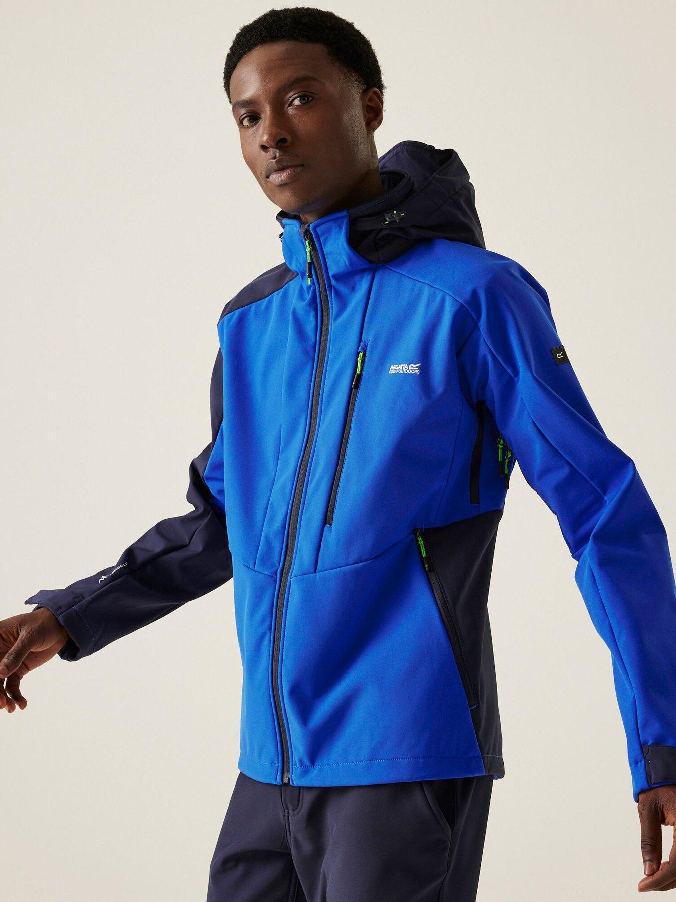 Image of Regatta Mens Hewitts X Softshell-NAVY