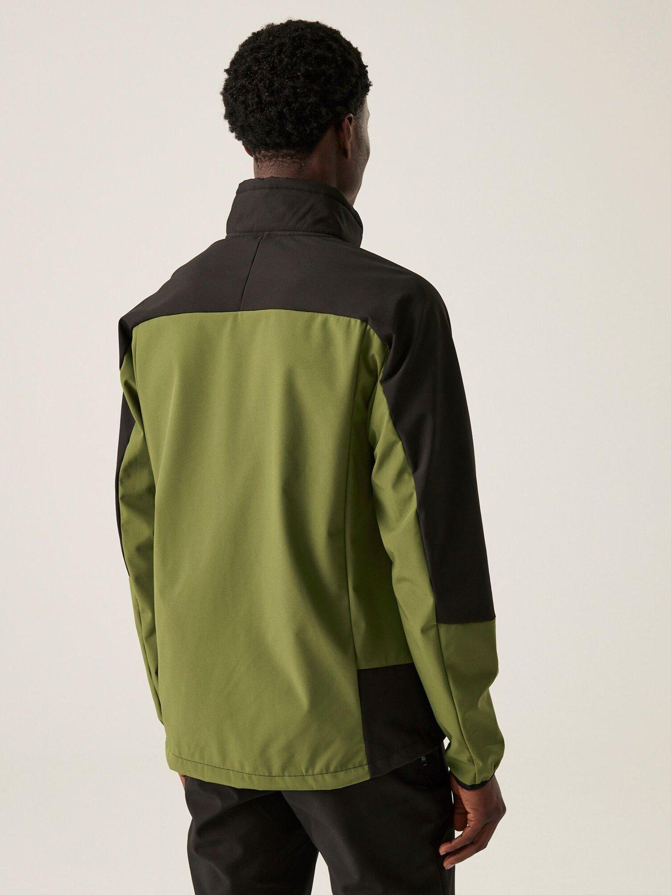 regatta-mens-moutdale-softshell-greenstillFront