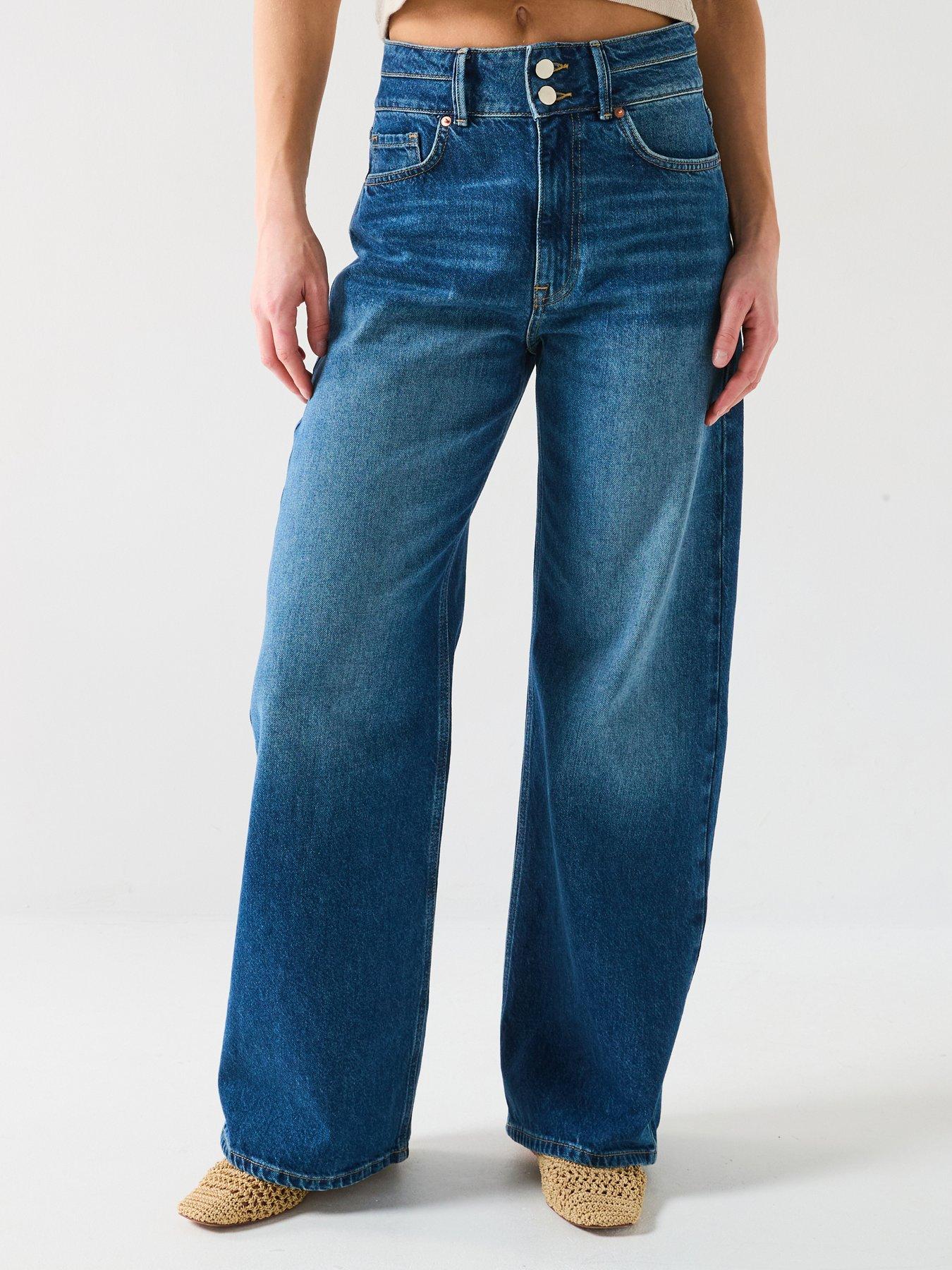 v-by-very-double-button-wide-leg-jeans-dark-wash