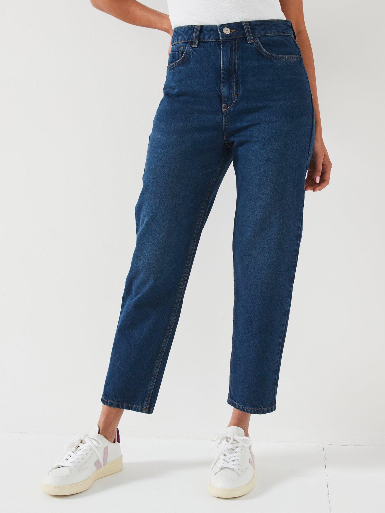 v-by-very-high-waist-mom-jeans-dark-wash