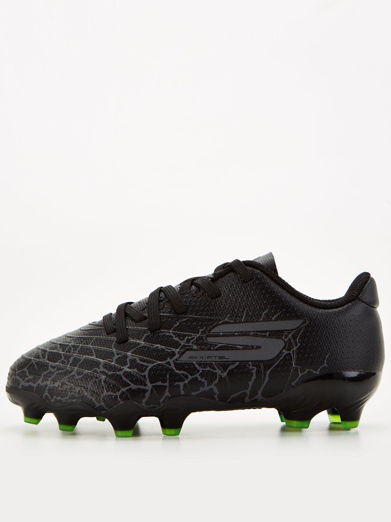 Skechers Toddler Skx_01 Firm Ground Football Boots - Black/Silver