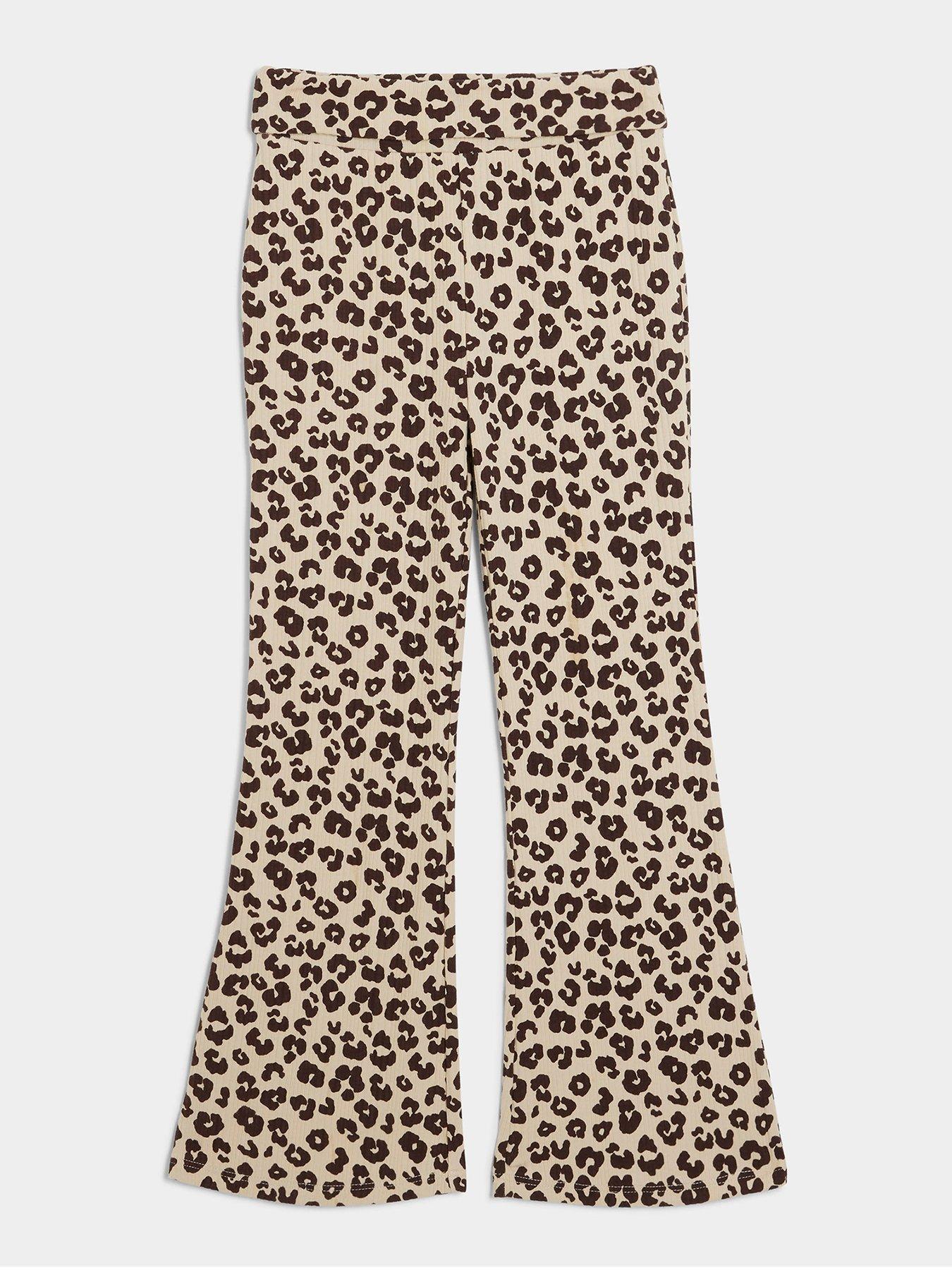 river-island-girls-leopard-print-flare-trousers-beige