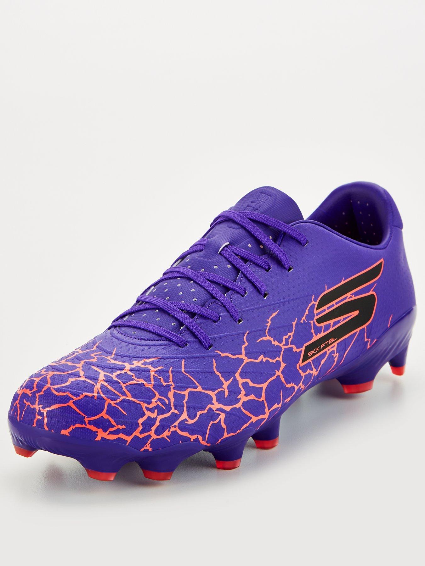 skechers-mens-skx_01-gold-firm-ground-football-boots--purpleblackstillFront