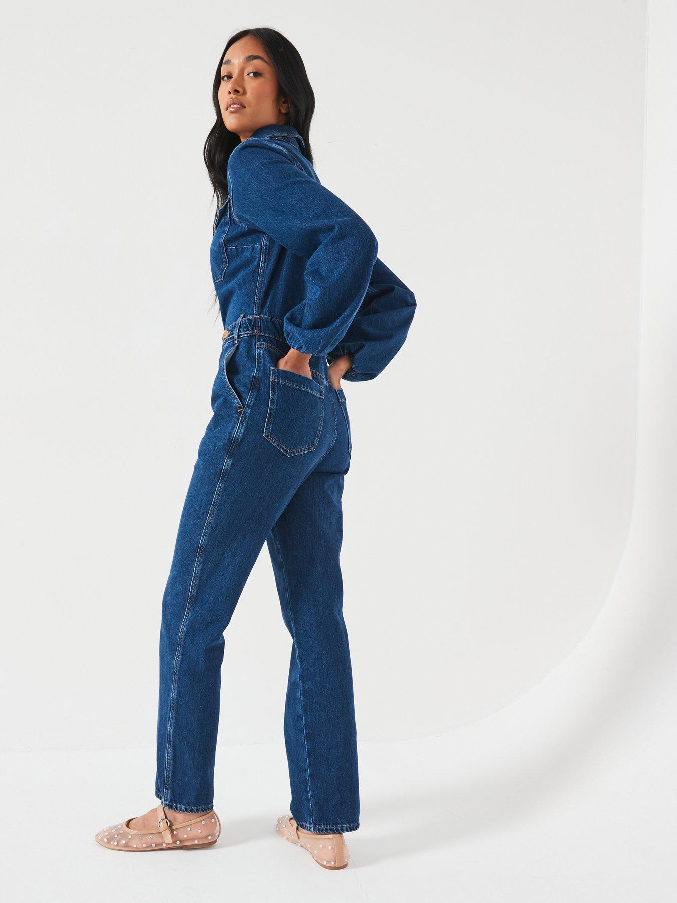 v-by-very-denim-boilersuit-with-tab-details-dark-washstillFront