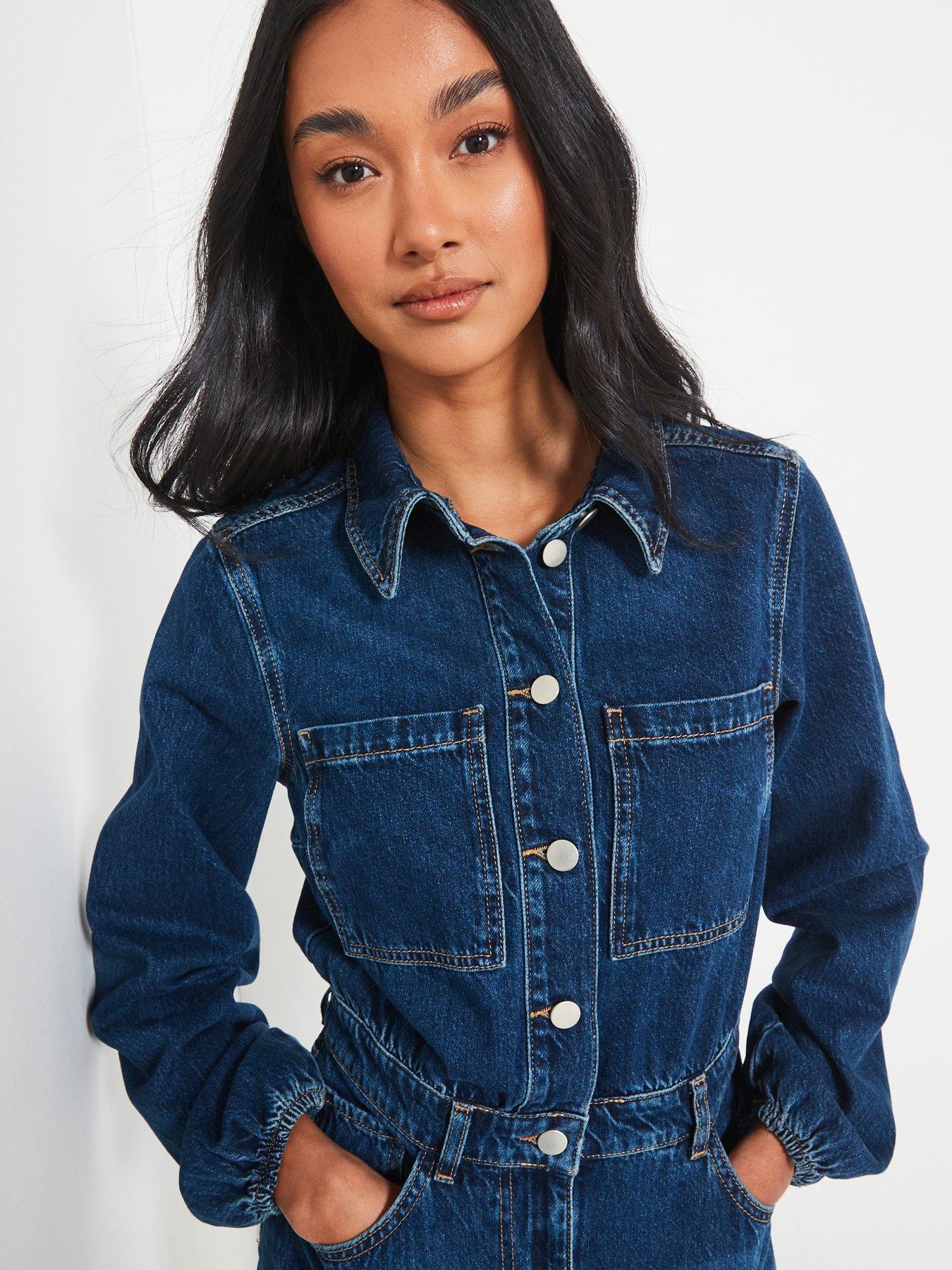 v-by-very-denim-midaxi-shirt-dress-dark-wash-dark-washoutfit