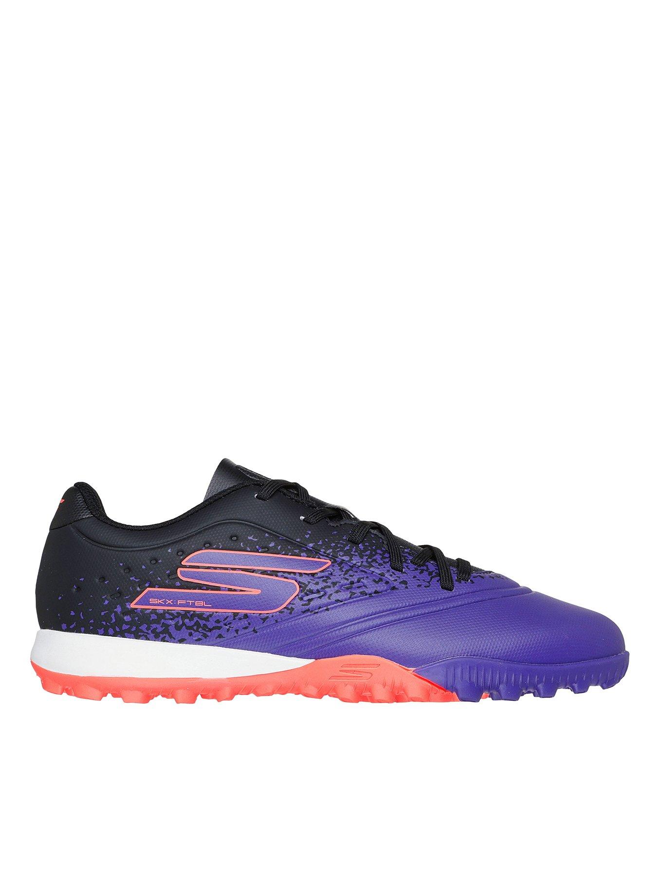 Image 1 of 5 of Skechers Toddler Razor Astro Turf Football Boots - Purple/Black