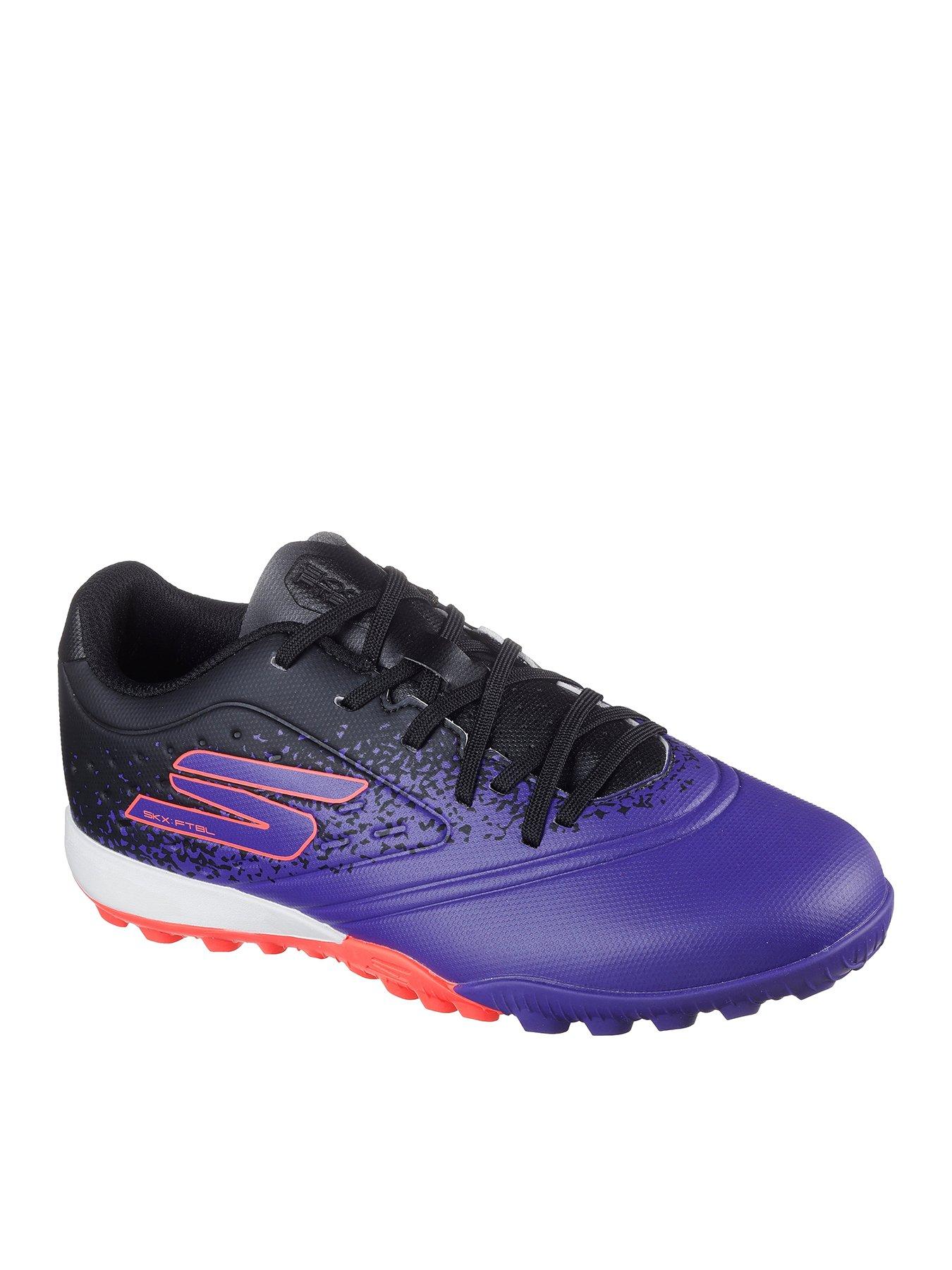 Image 2 of 5 of Skechers Toddler Razor Astro Turf Football Boots - Purple/Black