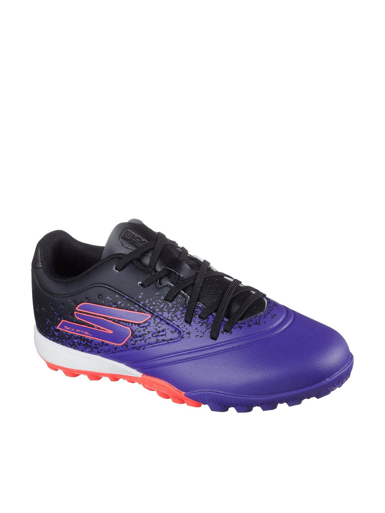 skechers-junior-razor-astro-turf-football-boots--black-purplestillFront