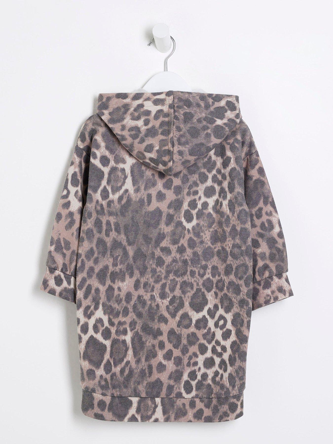 river-island-mini-mini-girl-leopard-print-longline-hoody-brownback