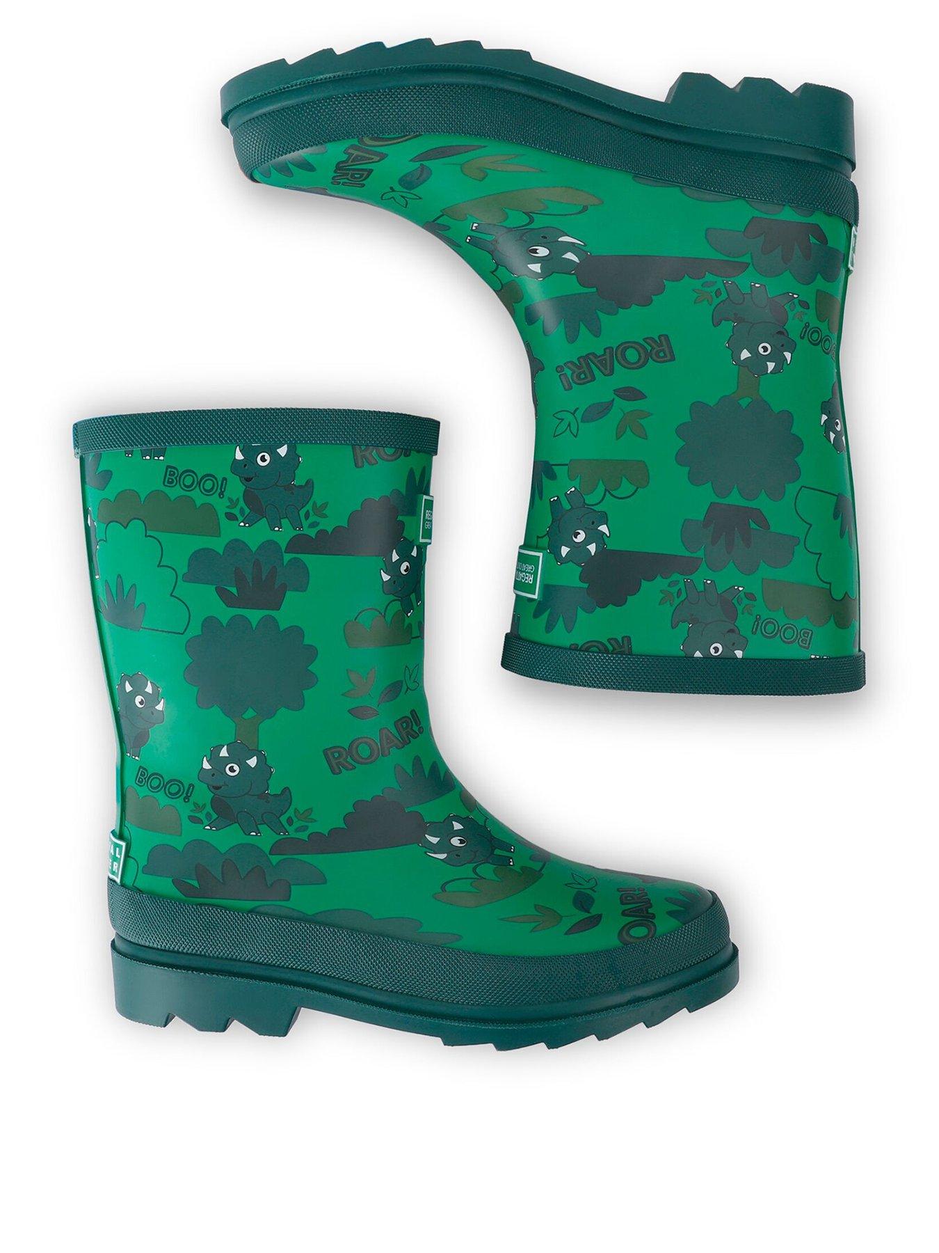 regatta-kids-mudplay-junior-ii-welly-stompy-the-dinosaur-print--green